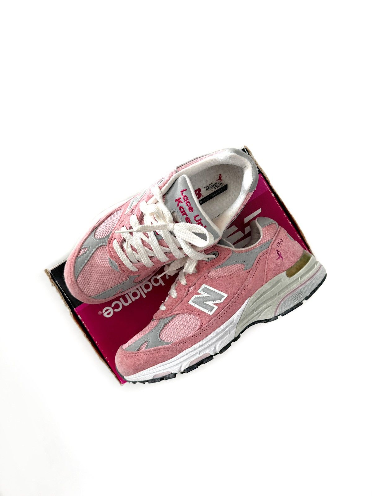 New Balance New Balance 993 Pink 20th Anniversary Breast Size US 7 / IT 37 - 2 Thumbnail