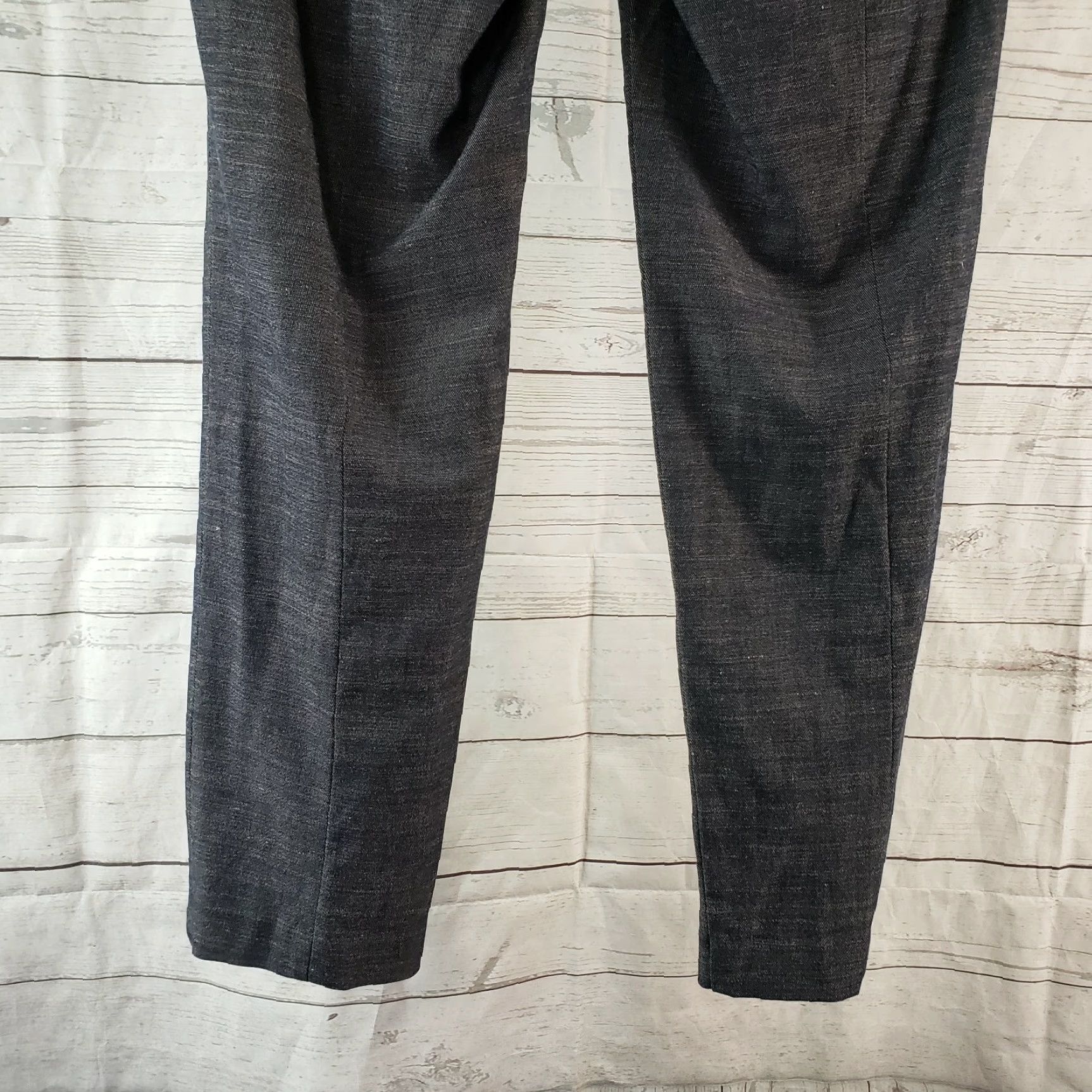 Ann Taylor Ann Taylor LOFT Womens Julie Ankle Pants Sz 4 Blue Mid Rise Rayon Blend Size 27" / US 4 / IT 40 - 5 Thumbnail