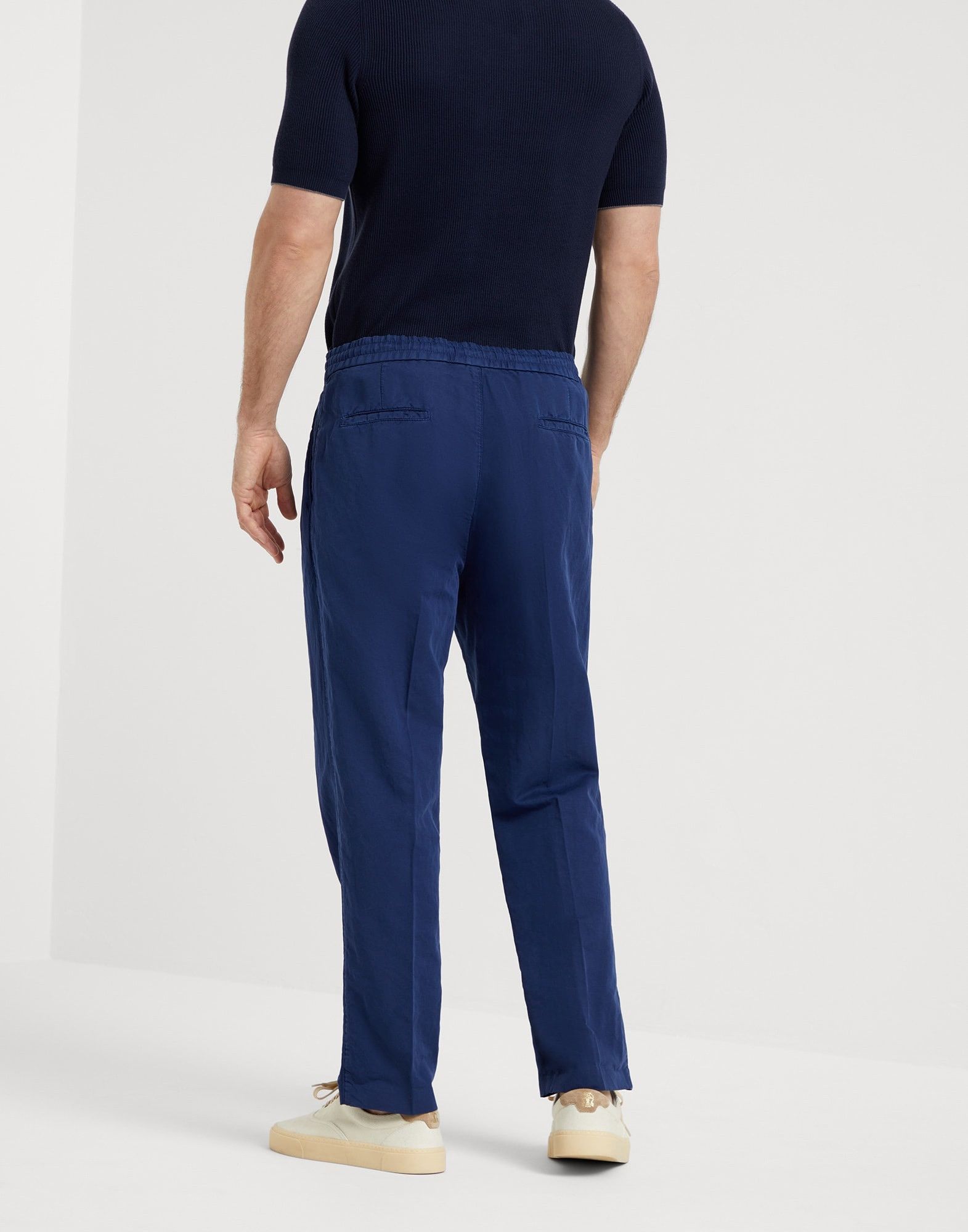 Brunello Cucinelli Dyed Pants in Dark Blue Size US 32 / EU 48 - 2 Thumbnail