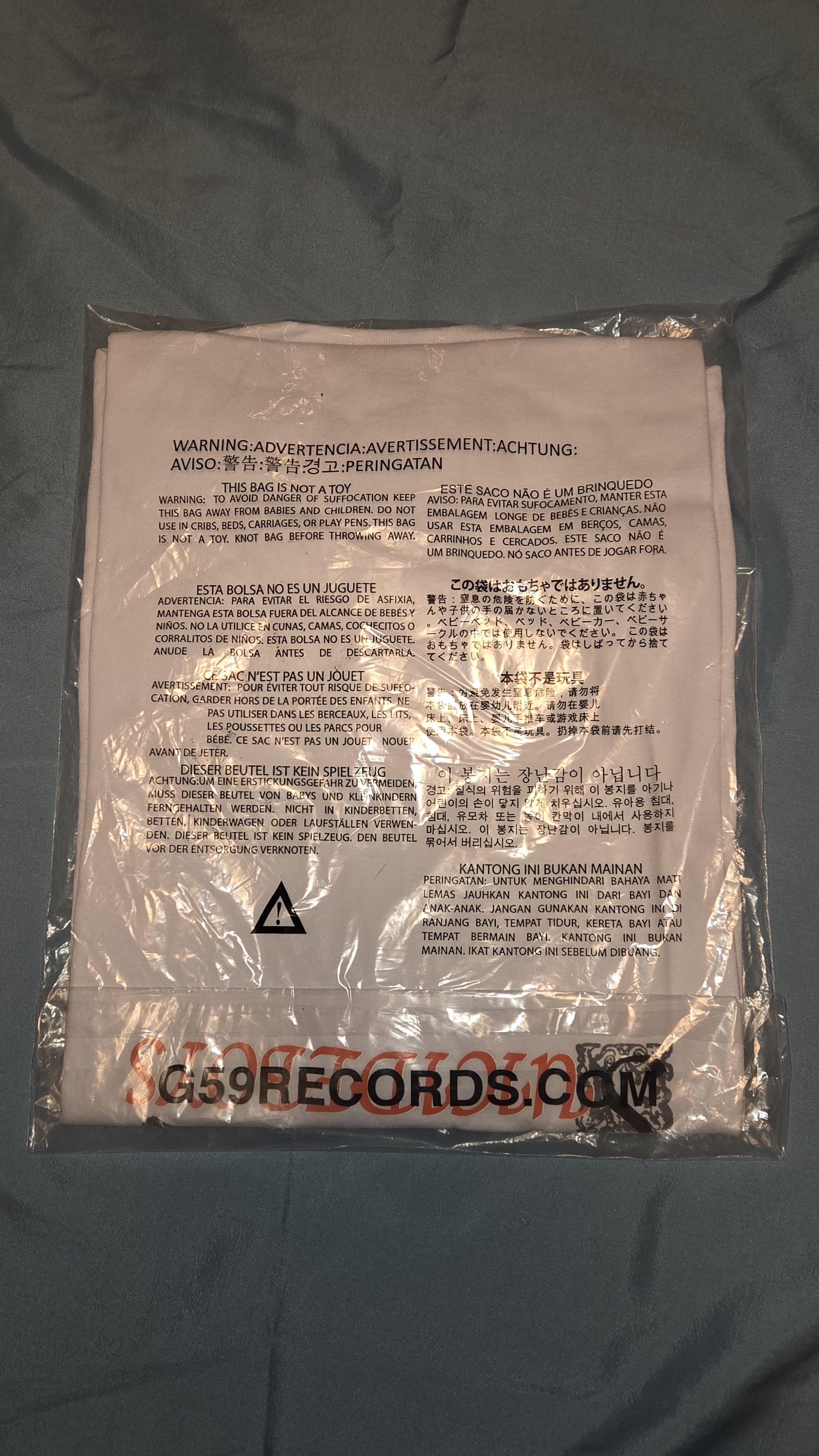 G59 Records White G59 Larynx Tee Size US L / EU 52-54 / 3 - 4 Thumbnail