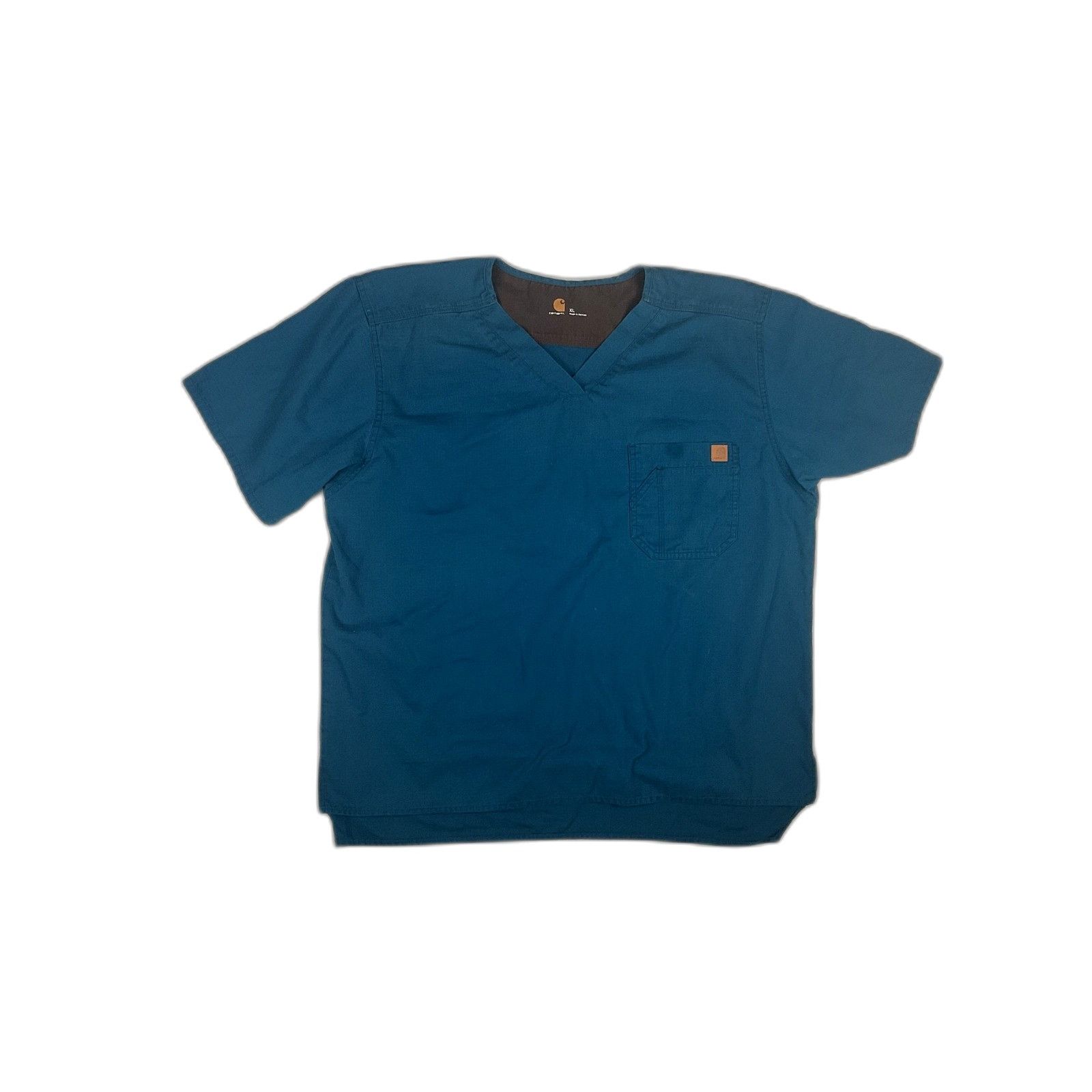 Carhartt Carhartt Force Scrub Top Mens XL Blue Ripstop Medical Nurse Size US XL / EU 56 / 4 - 1 Thumbnail