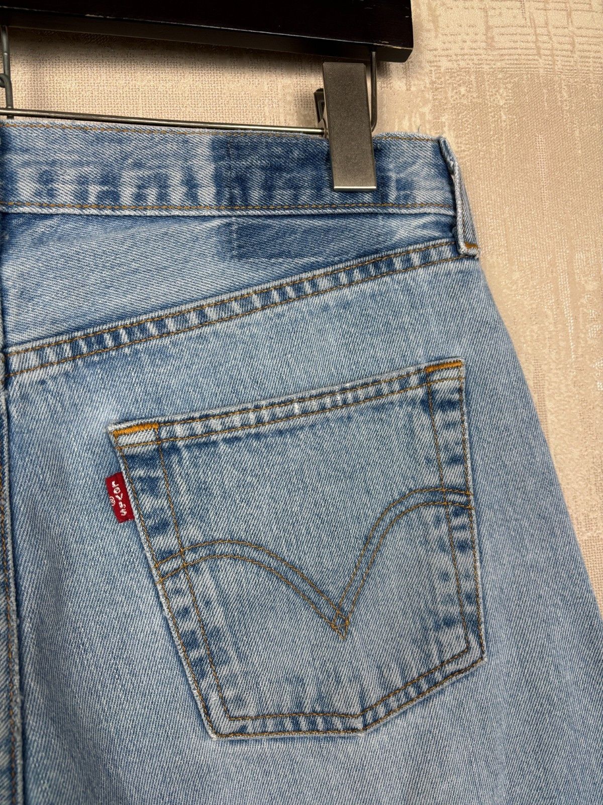 Levi's Vintage Levi's 751 02 Light Blue Stone Wash Denim Jeans Size US 33 - 6 Thumbnail