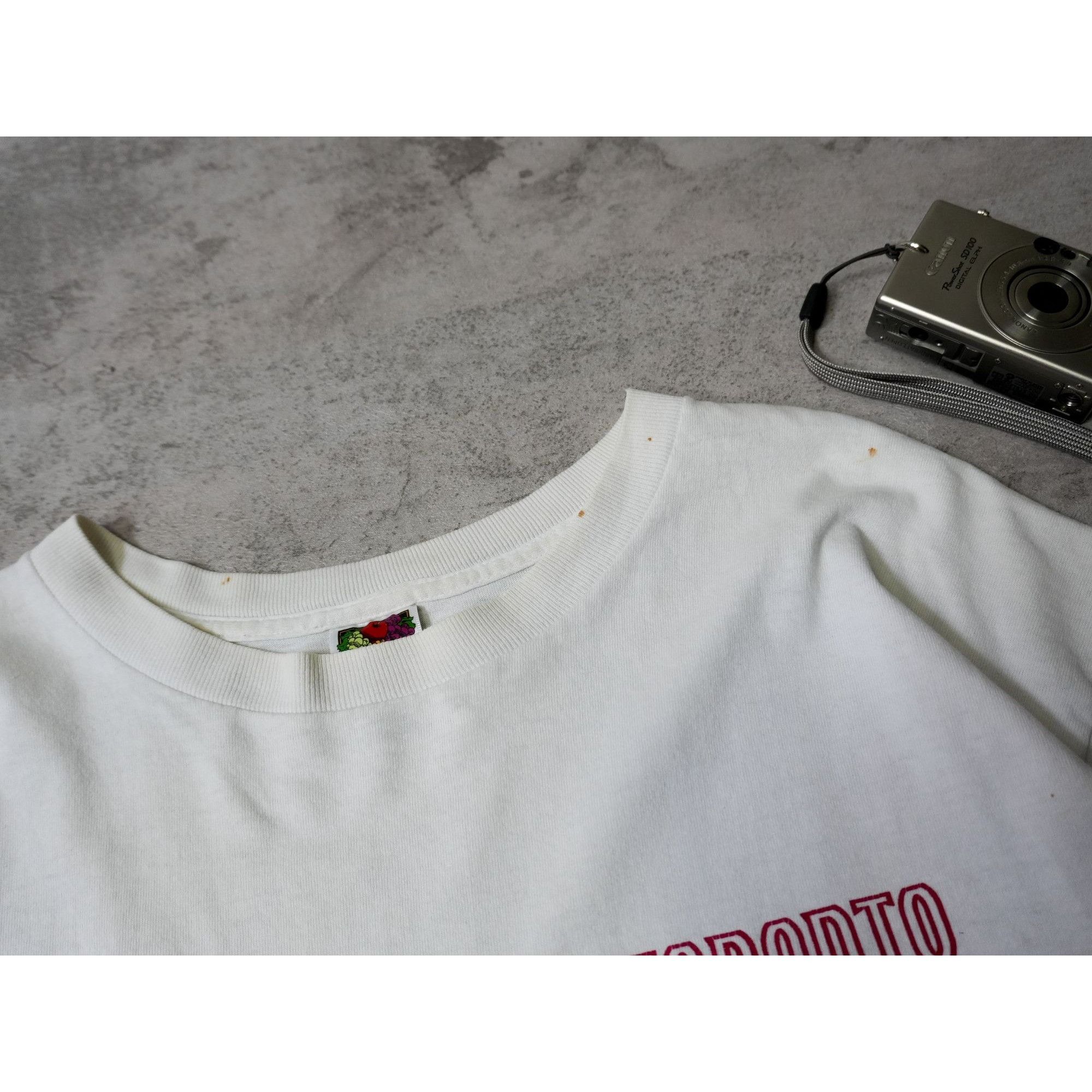 Fruit Of The Loom Vintage 90s Toronto Raptors T Size US XL / EU 56 / 4 - 6 Thumbnail