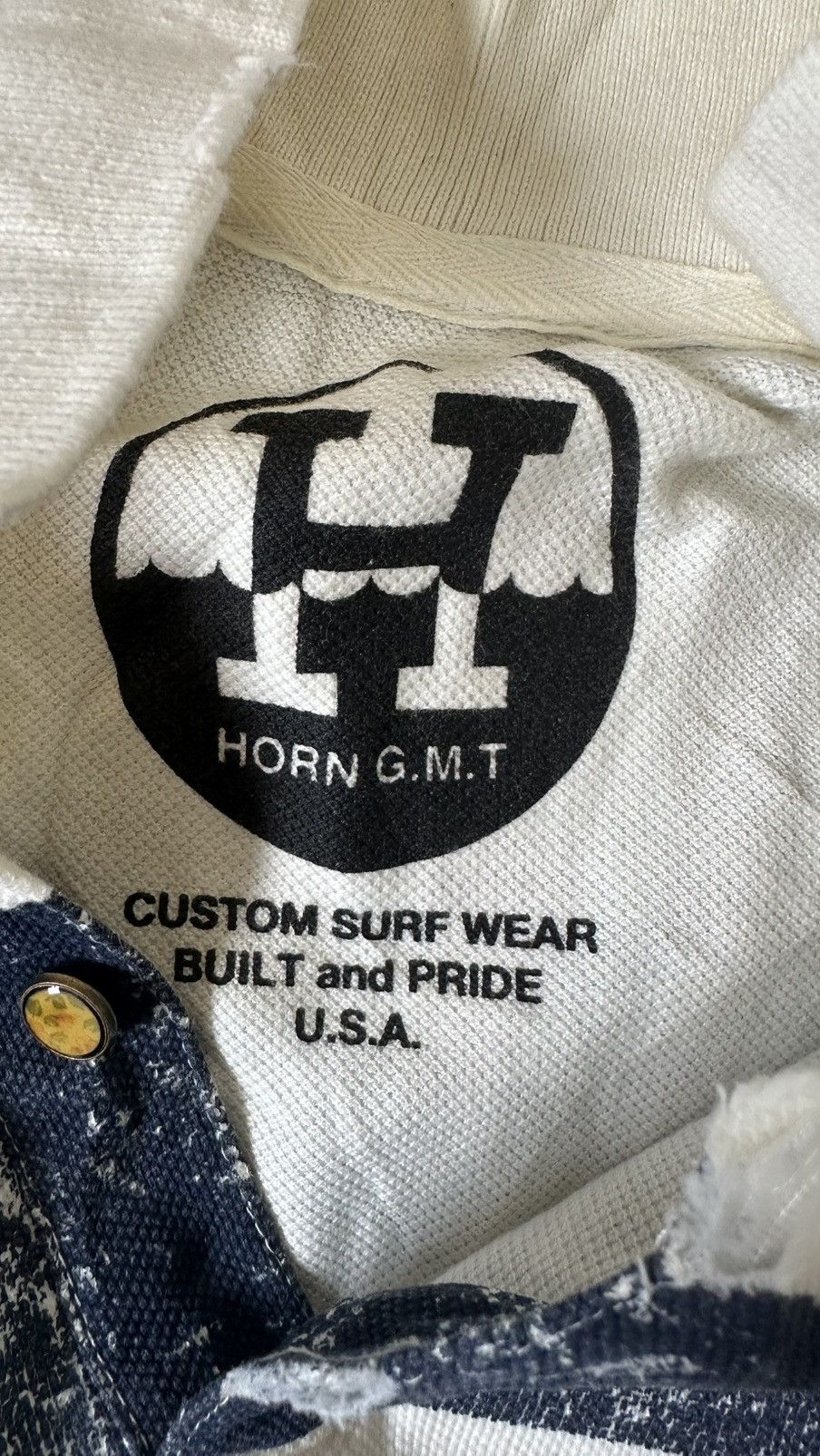 Soft Surroundings HORN G.M.T SURF STRIPES POLO TEE Size US M / EU 48-50 / 2 - 5 Thumbnail