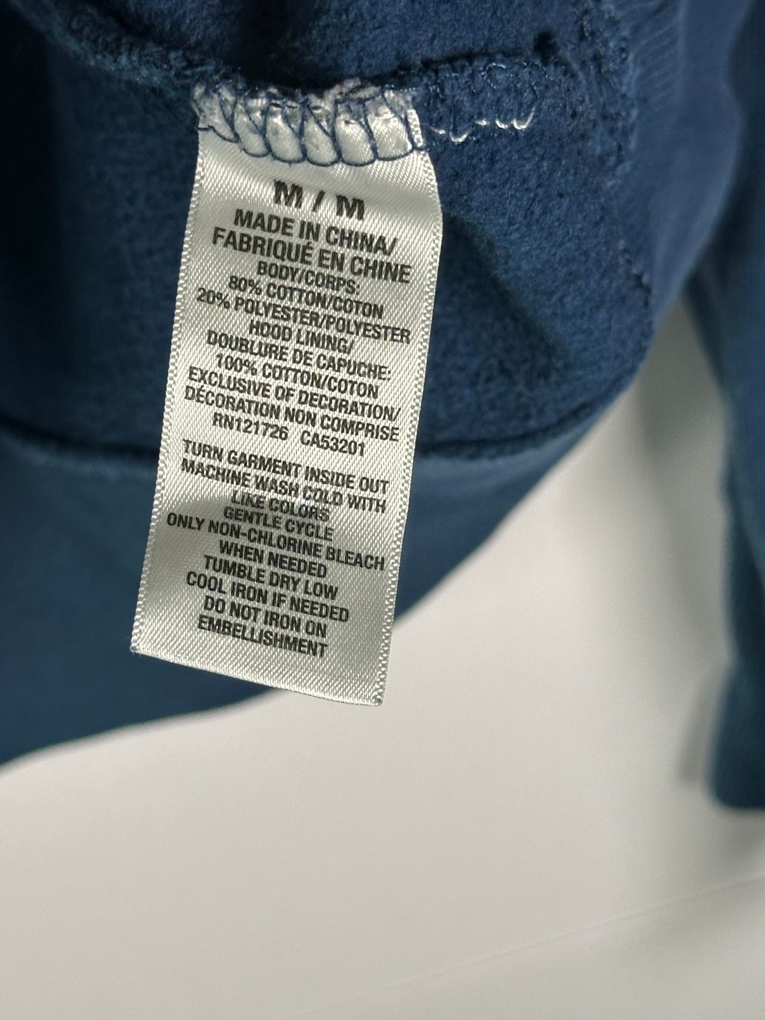 Aeropostale Aeropostale Hoodie Womens M Pullover Hooded Sweatshirt Blue Size M / US 6-8 / IT 42-44 - 4 Thumbnail