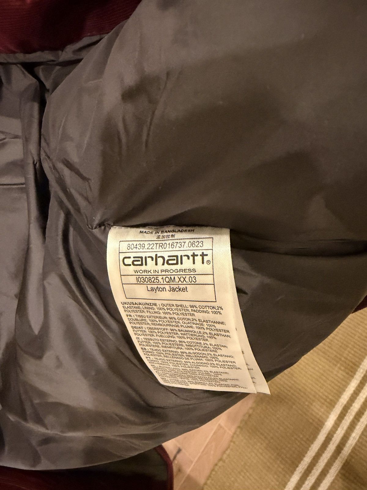 Carhartt Wip Carhartt WIP Layton Jacket Size US M / EU 48-50 / 2 - 9 Thumbnail