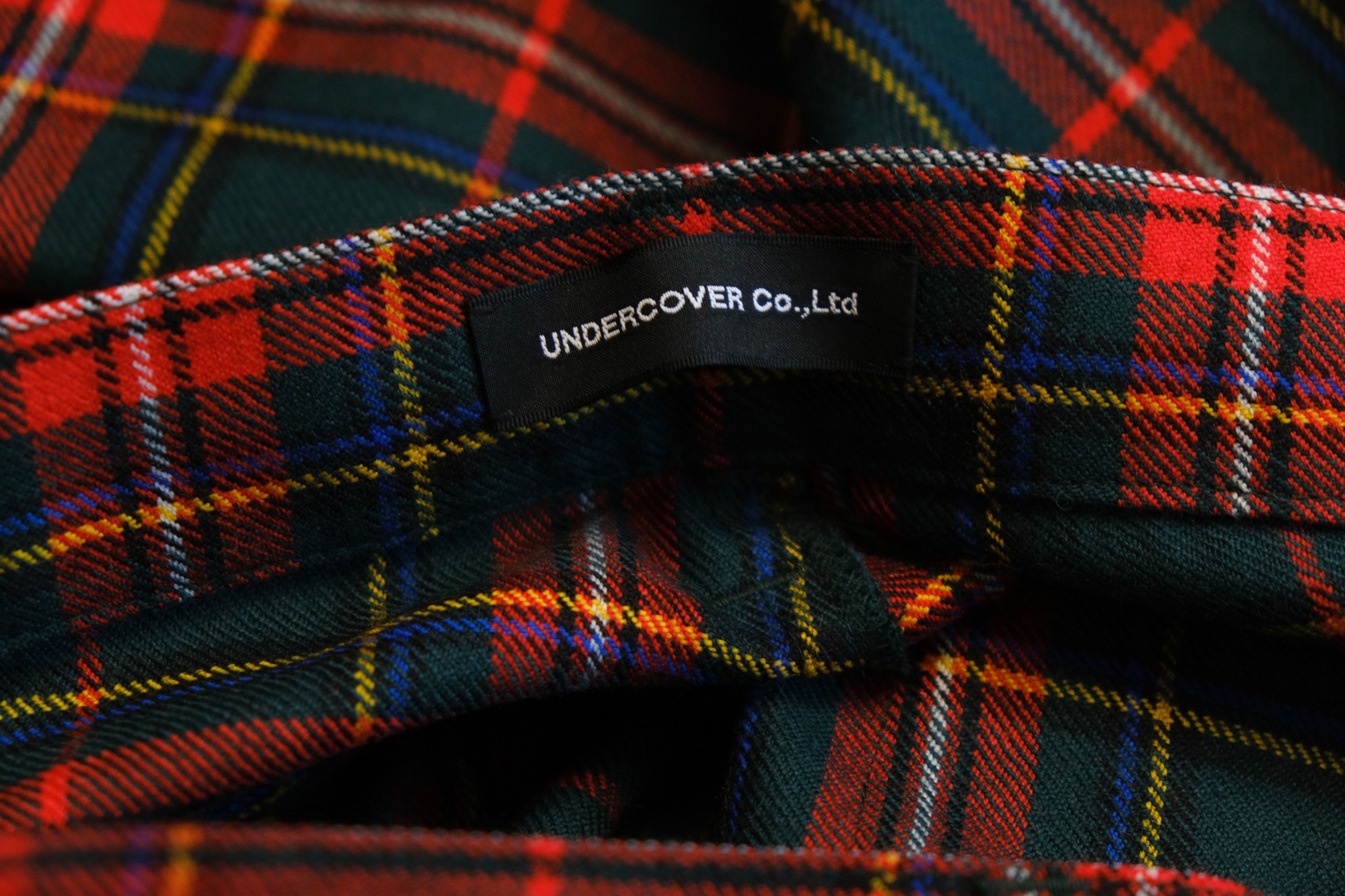 Undercover UNDERCOVER Zip design check pants from fall 2022 runway Size US 30 / EU 46 - 6 Thumbnail