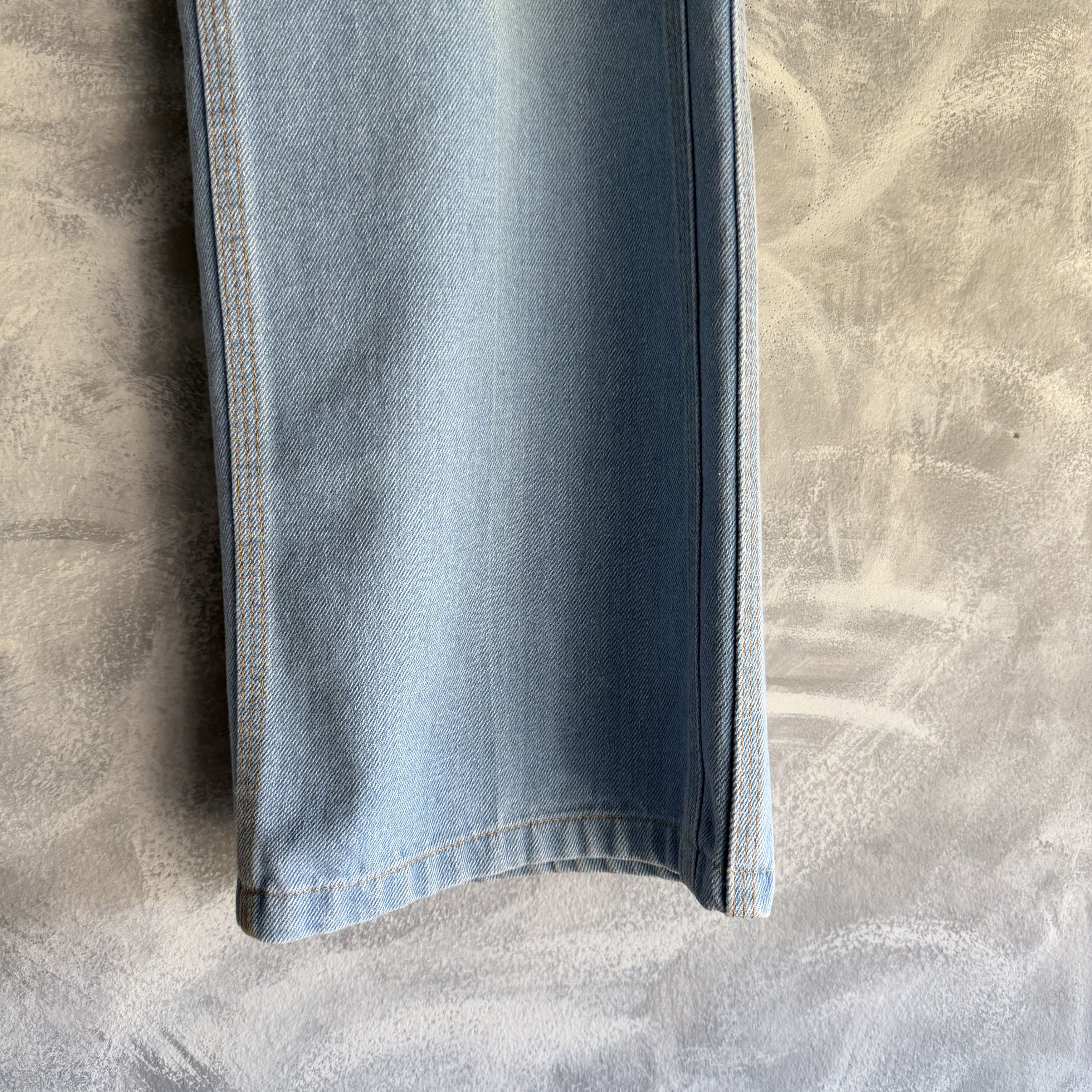 Levi's Vtg Levi’s Jeans Light Wash Orange Tab Flares 70s Bell Size US 34 / EU 50 - 7 Thumbnail