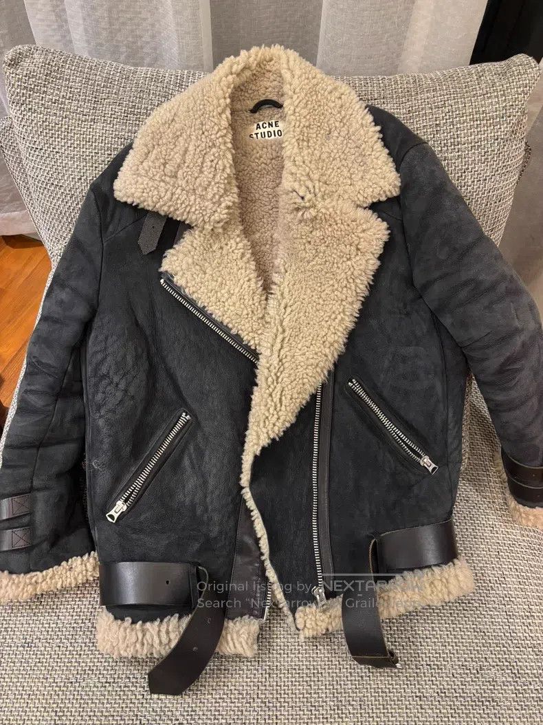 Acne Studios Acne Studios Fur and Leather Combination Size XXS / US 00 / IT 34 - 2 Thumbnail