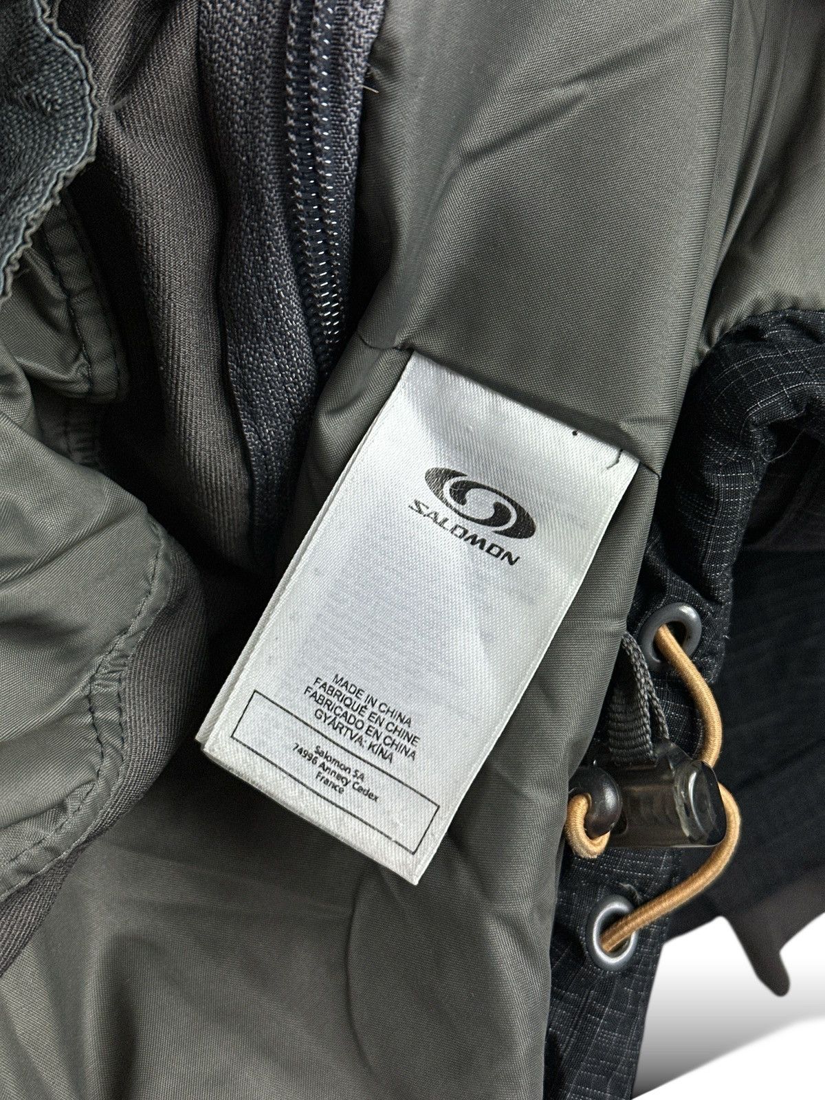 Salomon Vintage Salomon Down Puffer Ski Jacket Recco Technical Size US M / EU 48-50 / 2 - 17 Thumbnail
