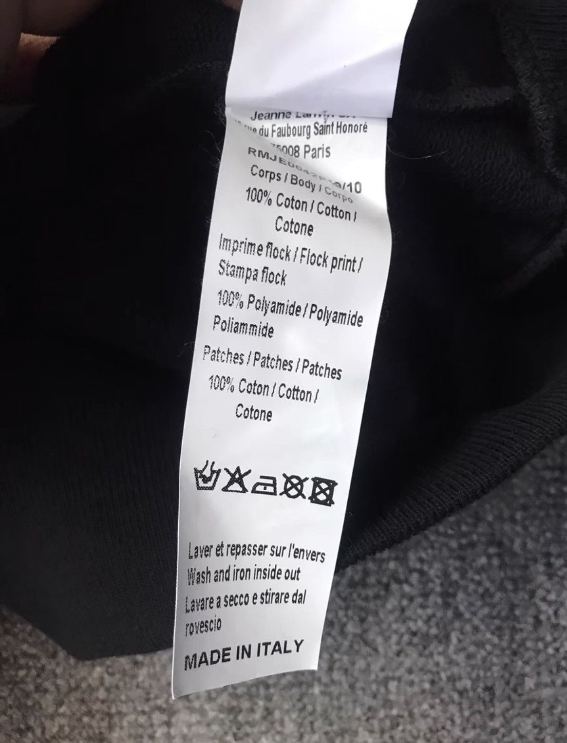 Lanvin Lanvin Hoodie ~~ Lanvin brand new size M in an oversized fit Size US M / EU 48-50 / 2 - 6 Thumbnail