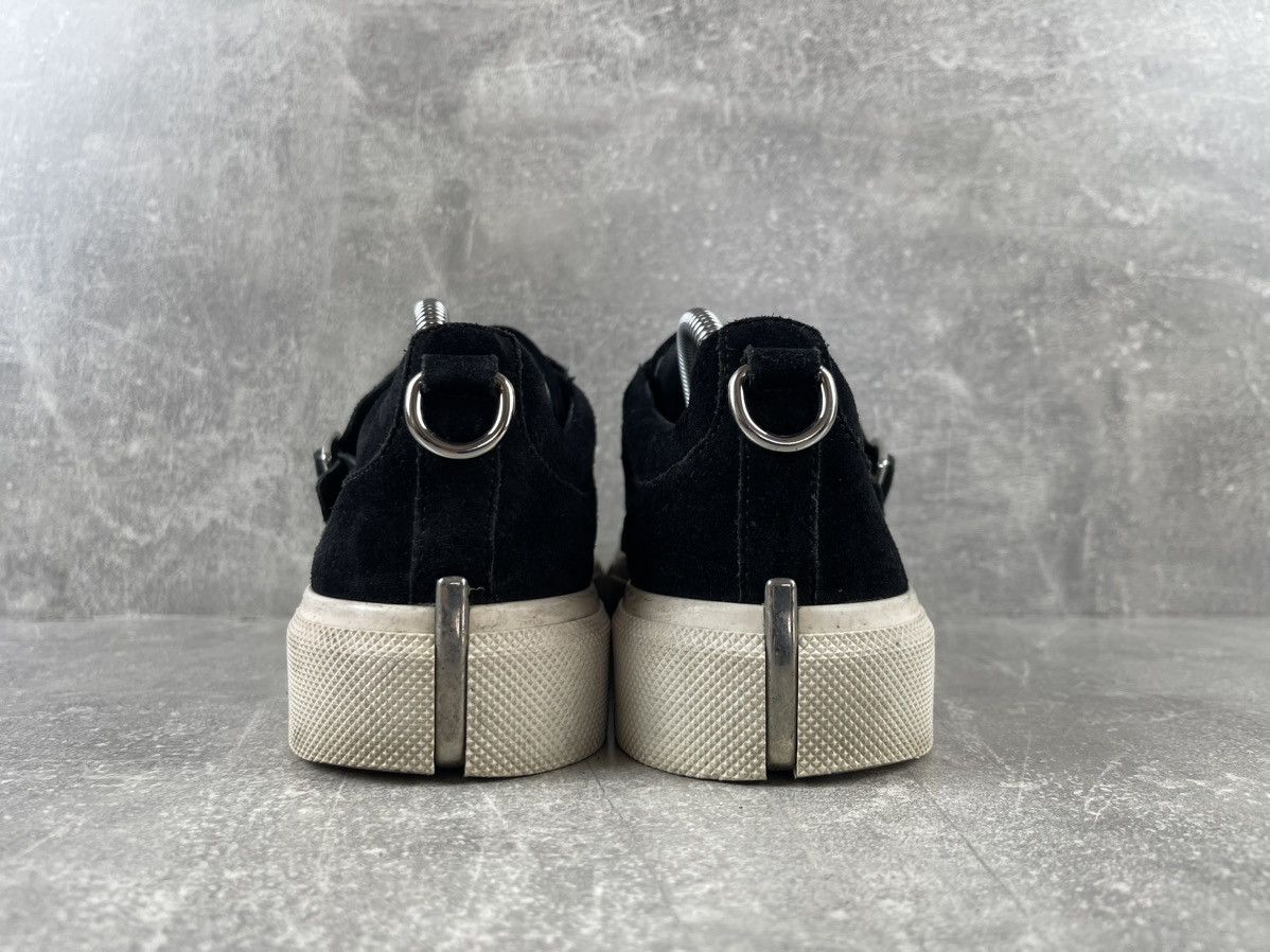 Alexander McQueen × Vintage Alexander McQueen Platform Suede Black Y2K Sneakers Size US 9 / IT 39 - 6 Thumbnail