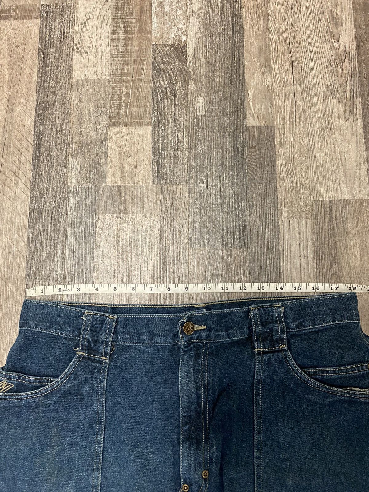 Enyce Vintage Y2K Baggy Enyce Jorts Denim Jean Shorts Carpenter Size US 36 / EU 52 - 12 Thumbnail