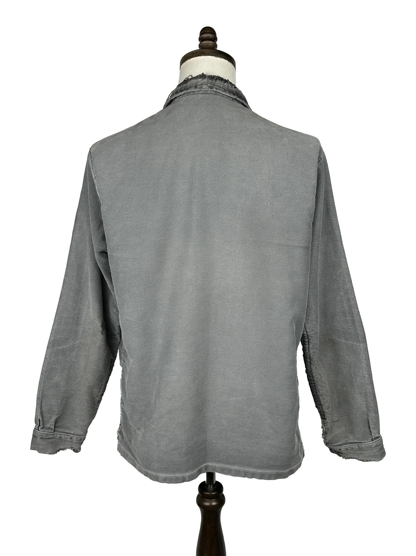 Vintage 50s French Moleskin Chore Jacket Size US M / EU 48-50 / 2 - 2 Thumbnail