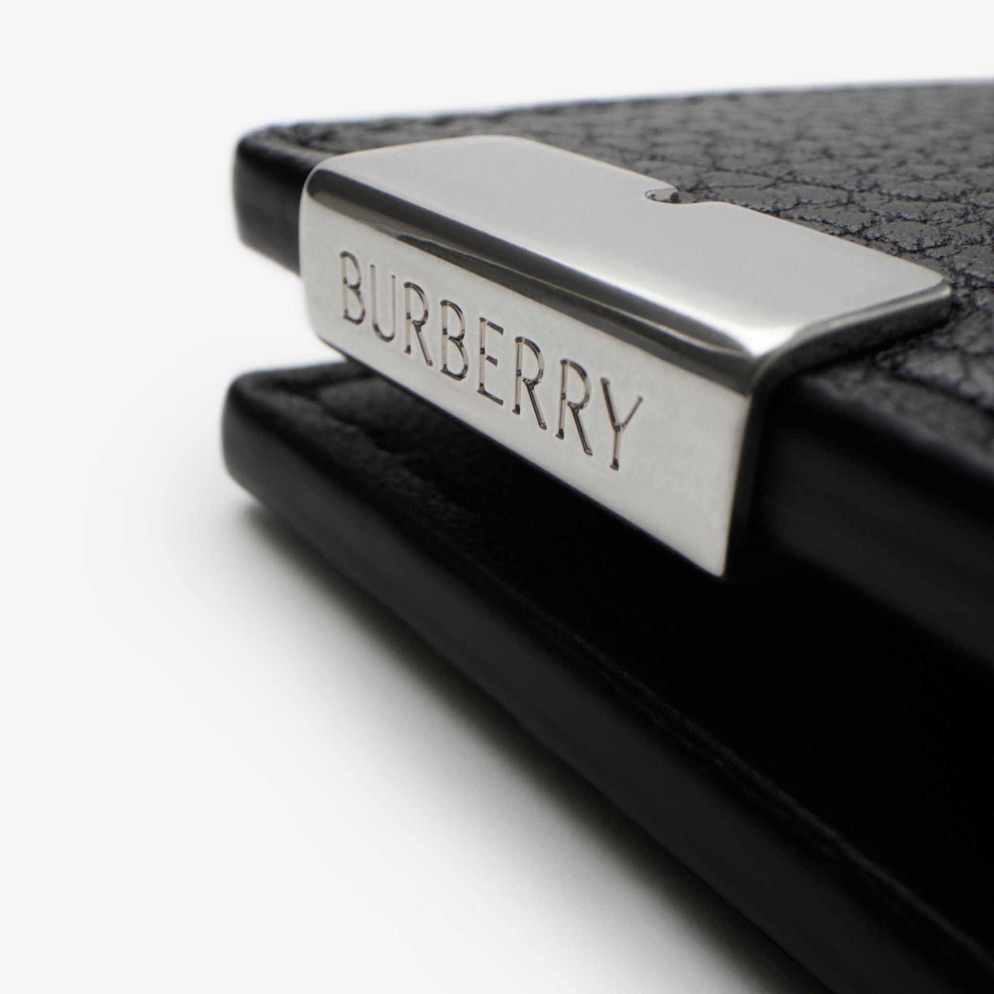Burberry o1w1db10126 Size: OS / B Cut Bifold Coin Wallet in Black Size ONE SIZE - 3 Thumbnail