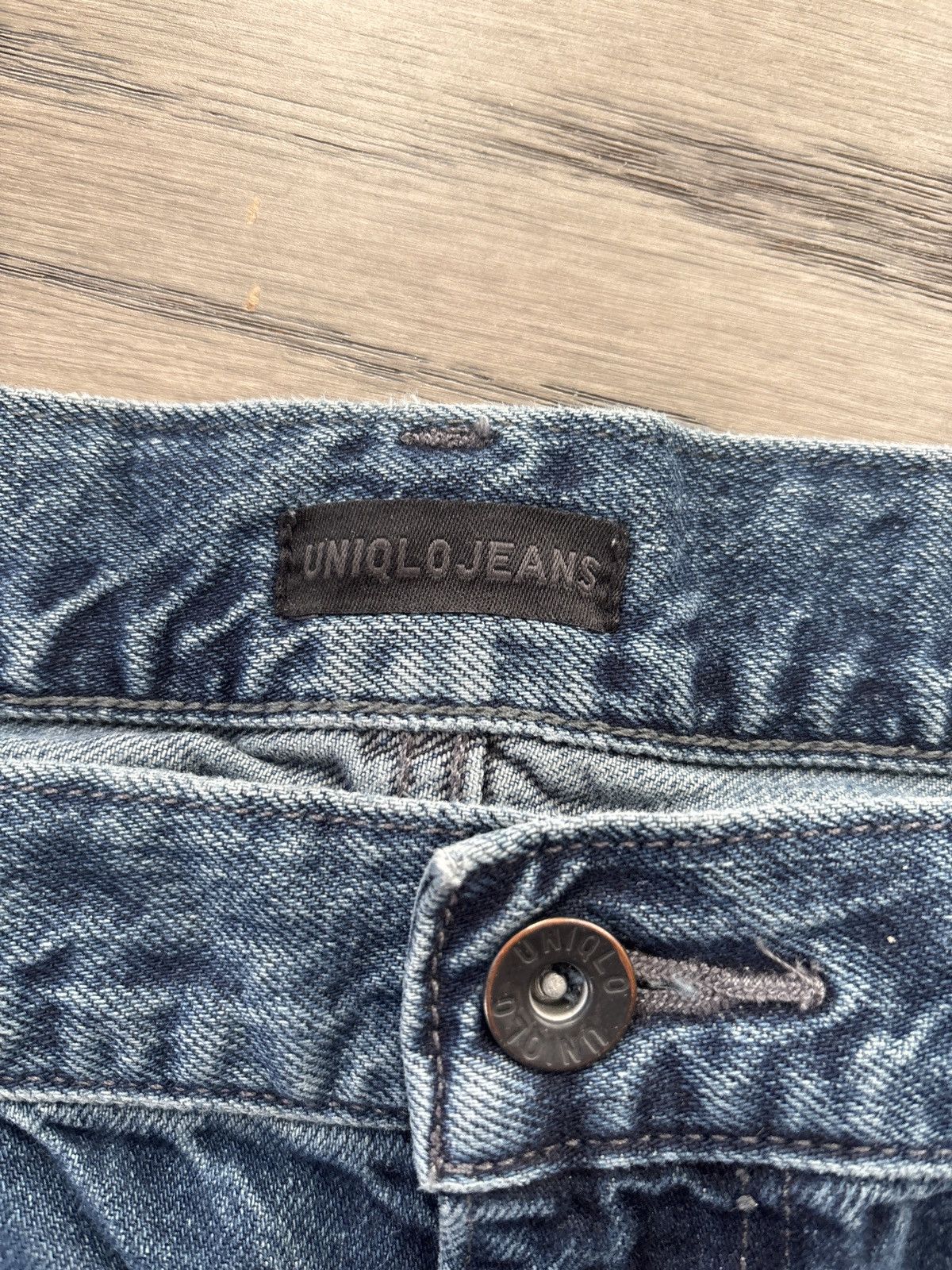Uniqlo Uniqlo Baggy Jeans light blue wash Size US 32 / EU 48 - 3 Thumbnail