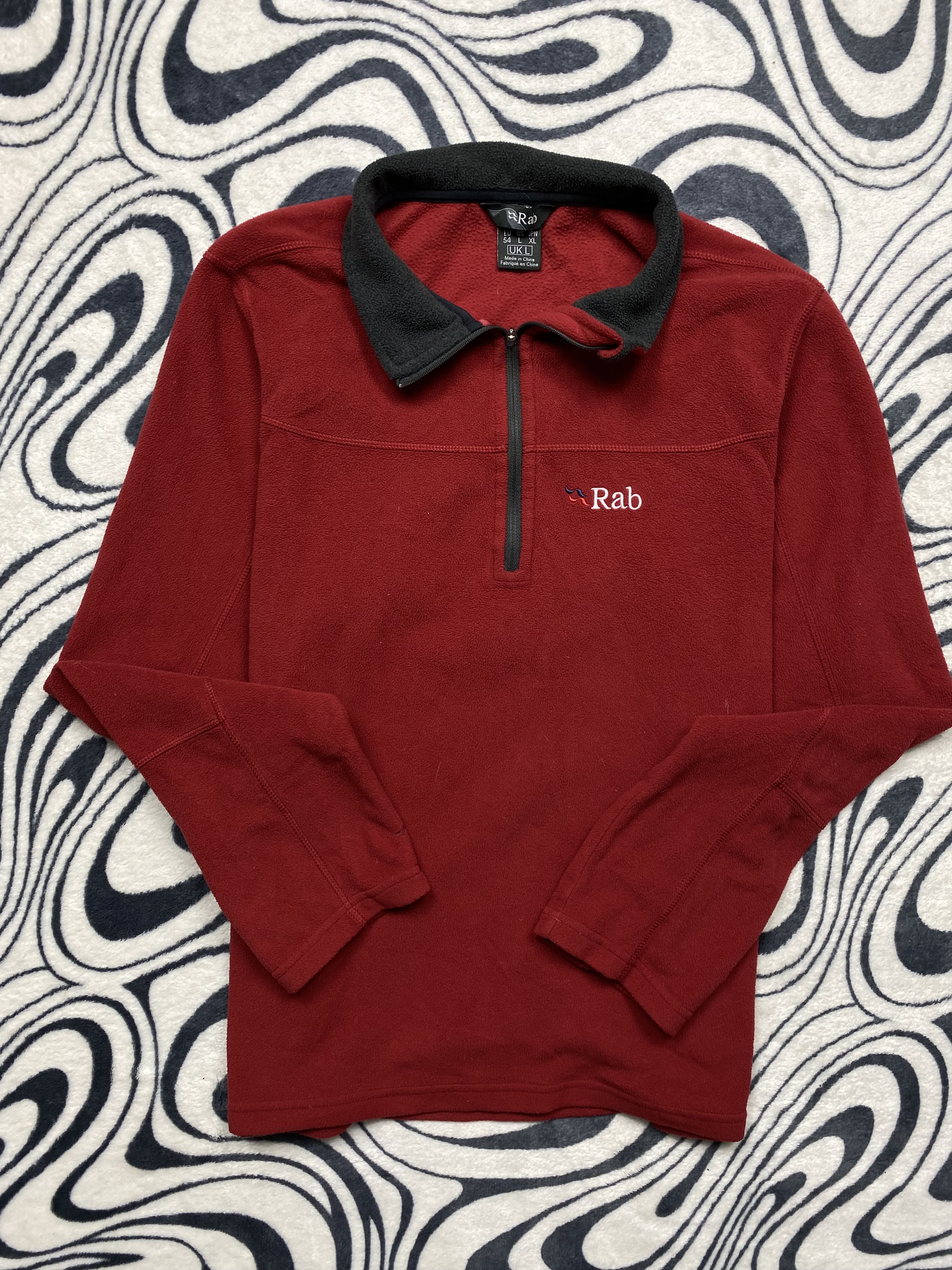 Other Rab Vintage 1\4 Zip Fleece Jacket Size US L / EU 52-54 / 3 - 1 Thumbnail
