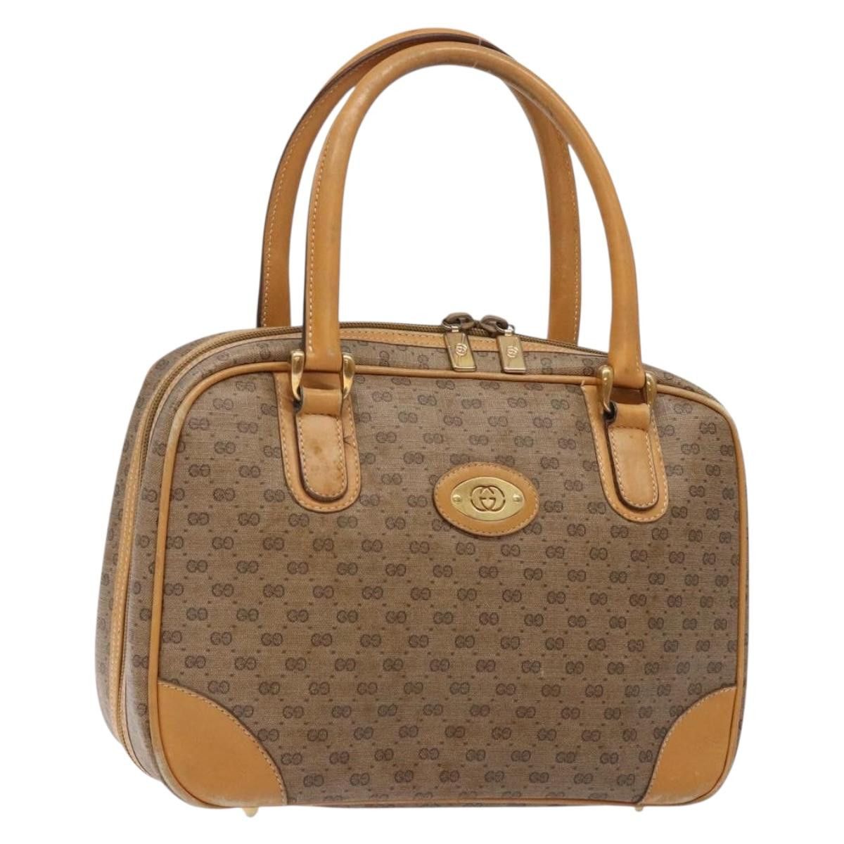 Gucci GUCCI Micro GG Supreme Hand Bag Pvc Beige Gold 000 104 000 Size ONE SIZE - 1 Thumbnail