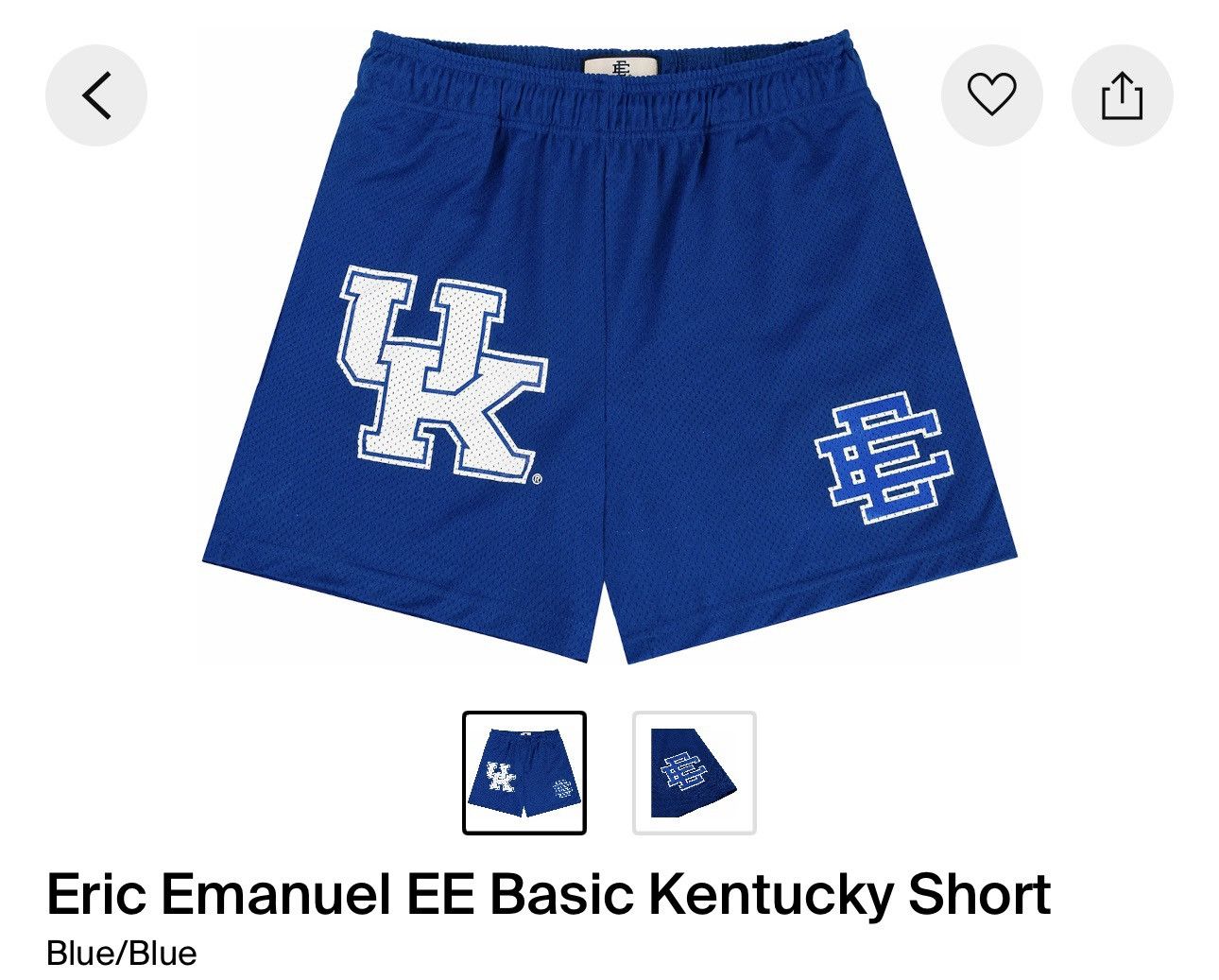 Eric Emanuel Eric Emanuel x Kentucky Size US 40 / EU 56 - 1 Preview