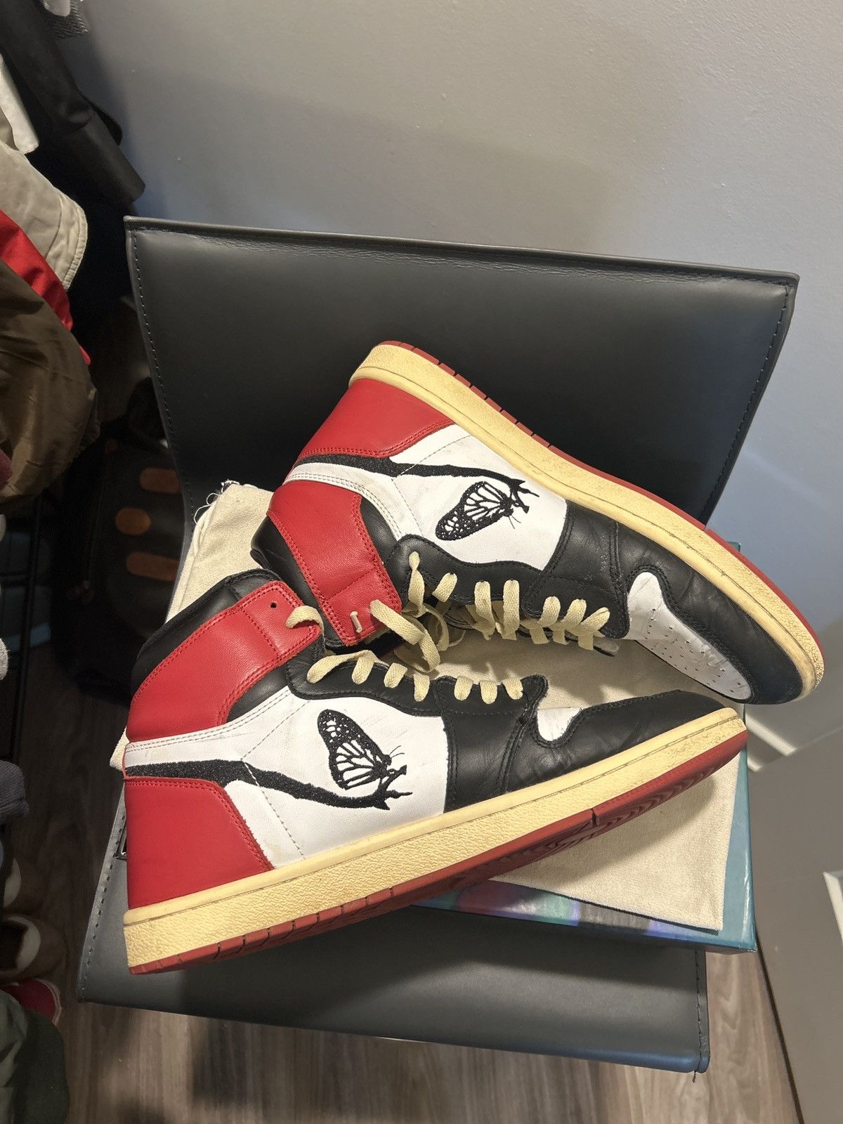 AMAC Studios BUTTERFLY HIGH ‘85 Size US 13 / EU 46 - 2 Thumbnail