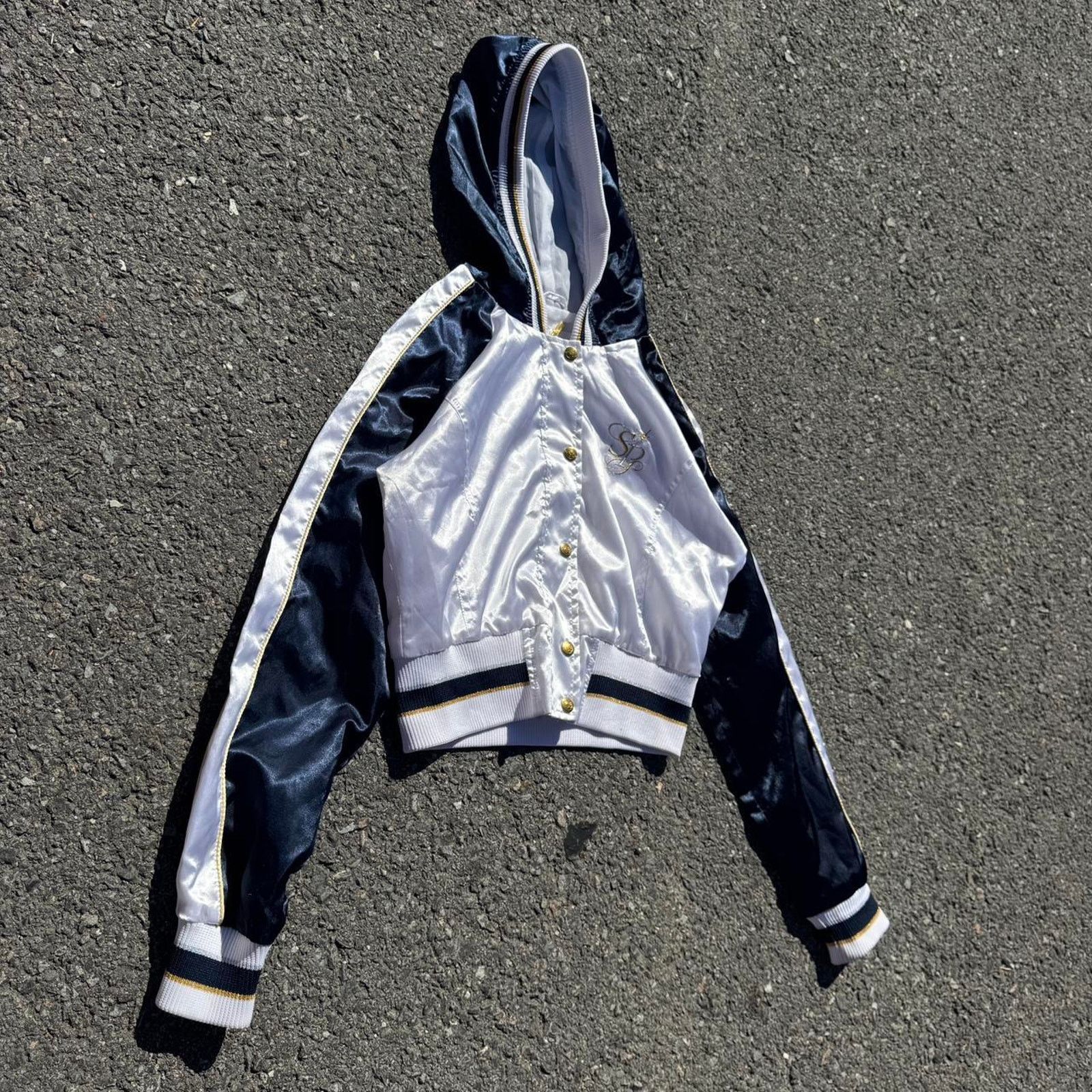 Southpole Vtg Y2K Southpole Women’s Hooded Track Jacket Size Medium Size M / US 6-8 / IT 42-44 - 2 Thumbnail