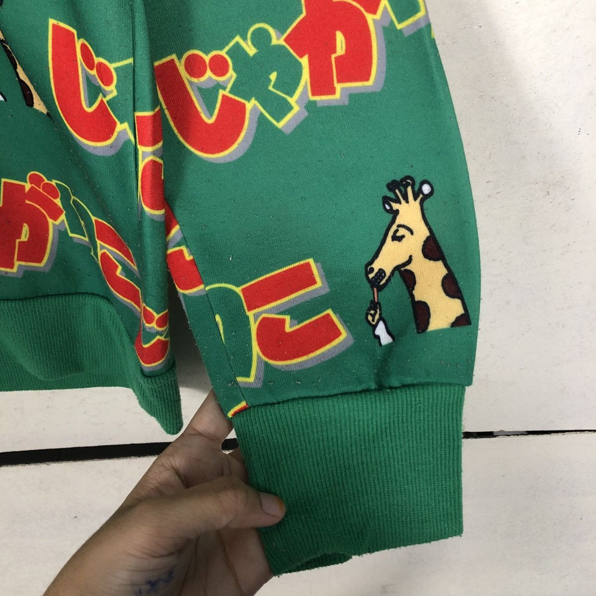 Japanese Brand 📌Vintage Hoodie Pull Over Okashi Collabo Full Print Size US L / EU 52-54 / 3 - 15 Thumbnail