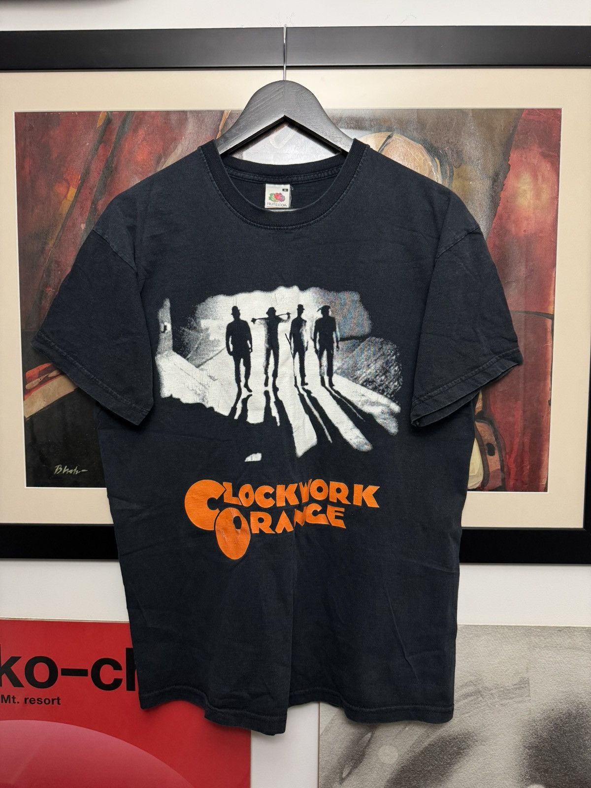 Vintage Clockwork Orange Stanley Kubrick Movie Vintage Tee Rare Hype Size US M / EU 48-50 / 2 - 1 Thumbnail