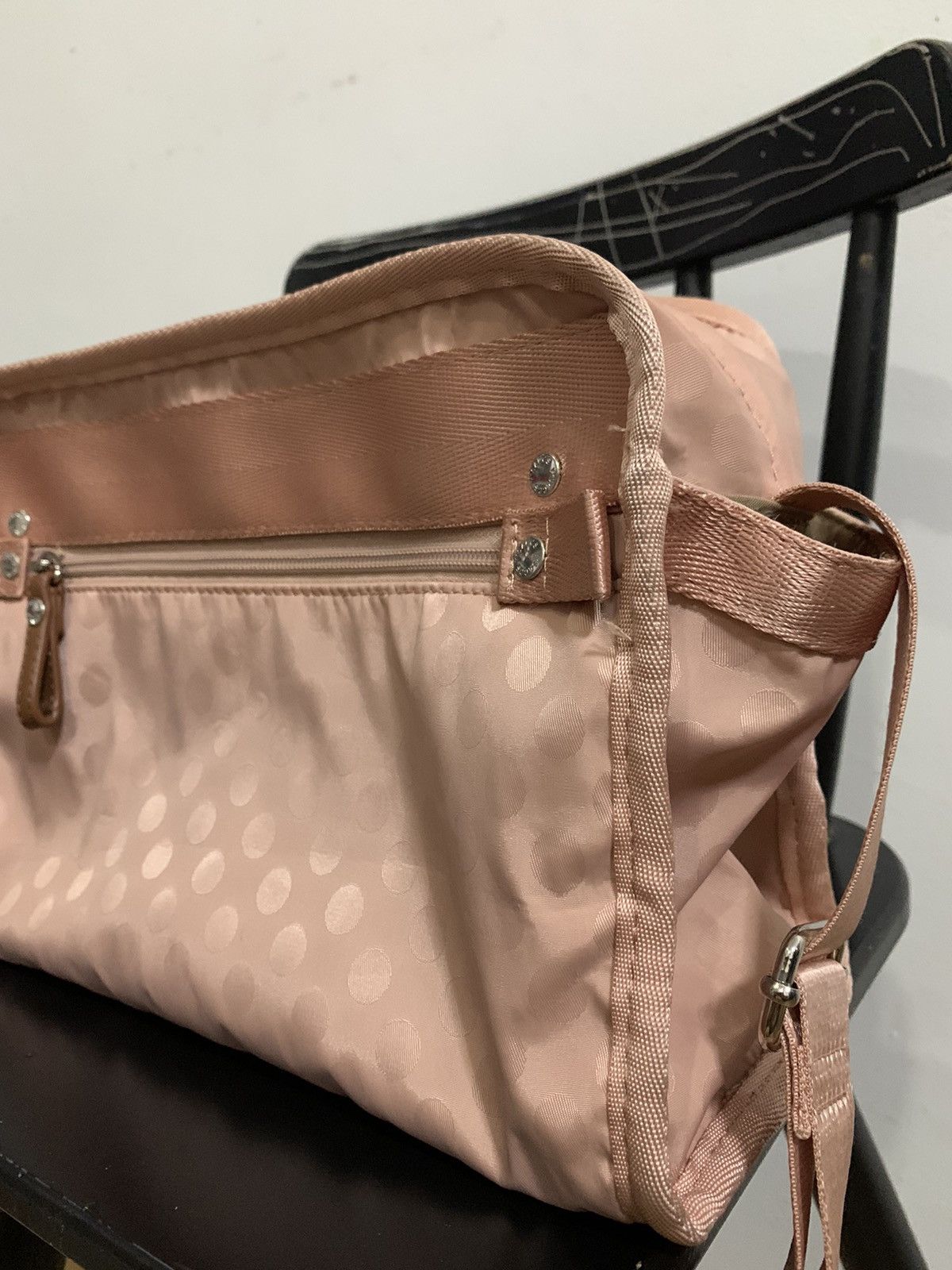 Japanese Brand × Yohji Yamamoto Y’SACCS Shoulder Bag Dusty Pink Size ONE SIZE - 4 Thumbnail