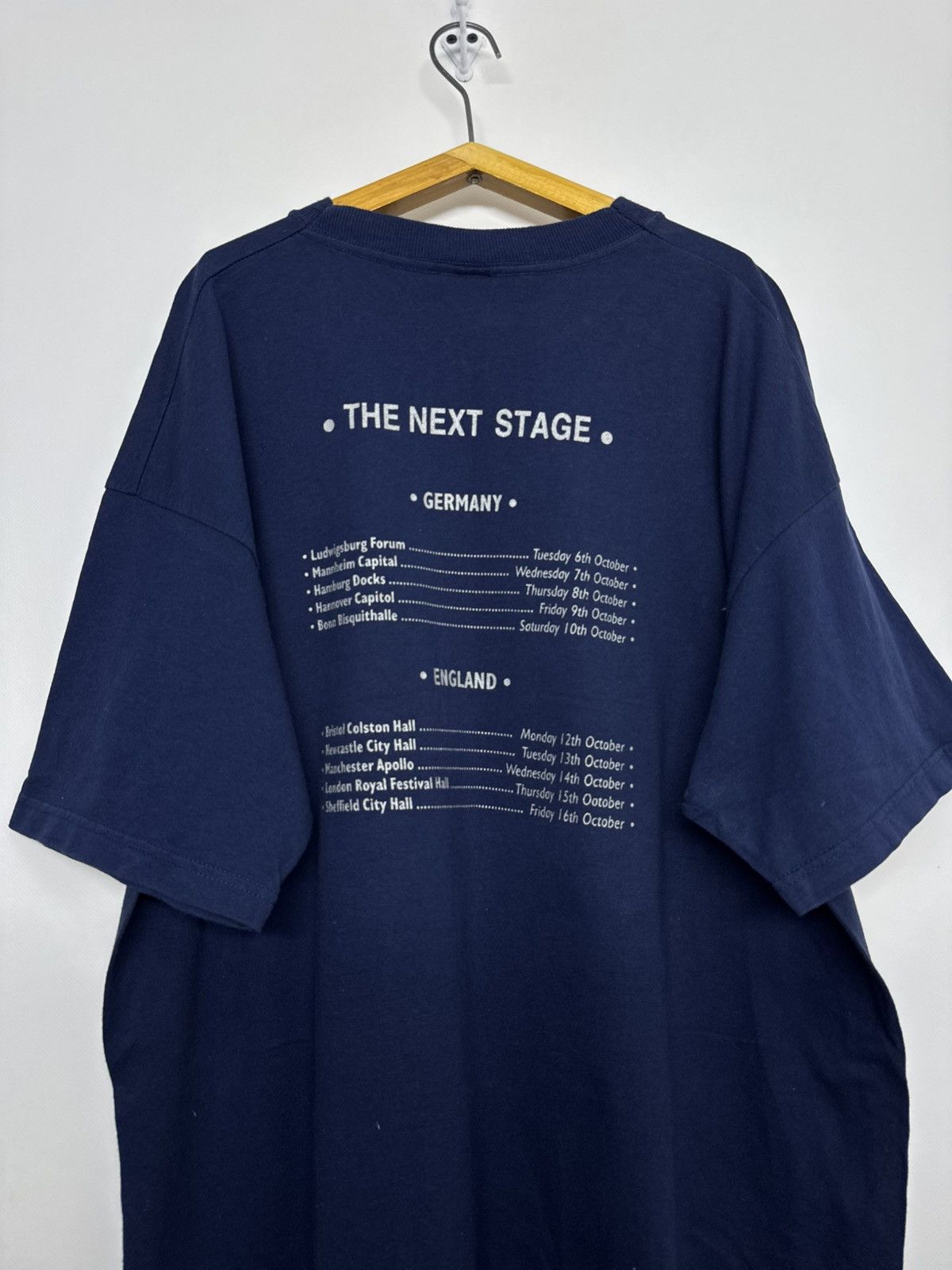 Fruit Of The Loom RARE 90s Runrig The Big Wheel Band T Shirt Vintage Size US XXL / EU 58 / 5 - 4 Thumbnail