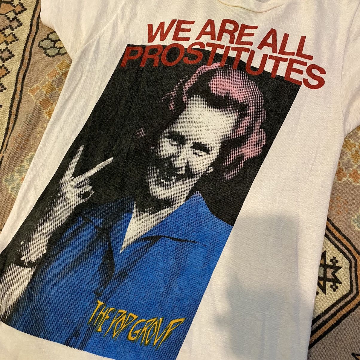 Band Tees × Vintage Vintage Punk Tshirt Size US XS / EU 42 / 0 - 5 Thumbnail