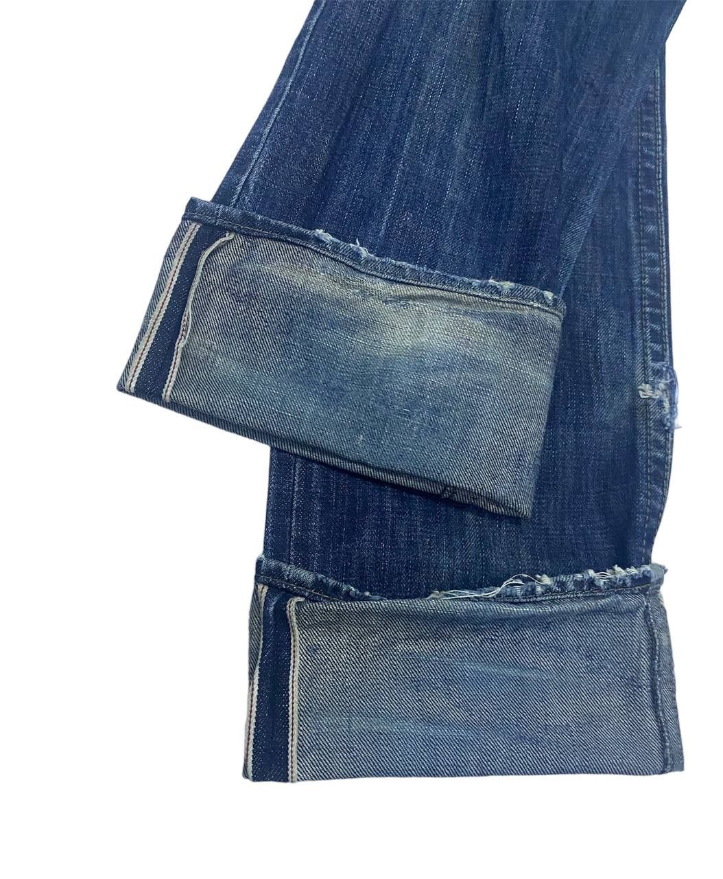 GAS Gas Distressed Denim Selvedge (Z09) waist 32 Size US 32 / EU 48 - 14 Thumbnail