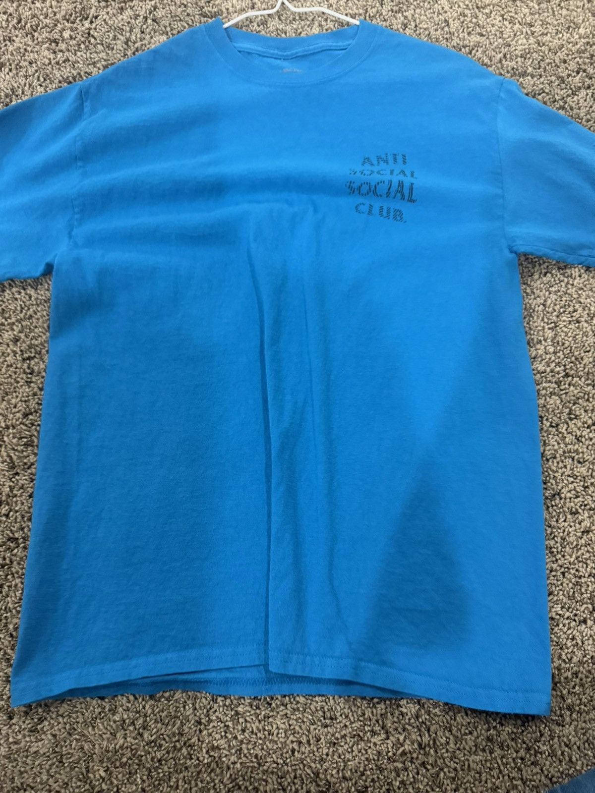 Anti Social Social Club Anti social social club blue tee with black logo Size US M / EU 48-50 / 2 - 1 Thumbnail
