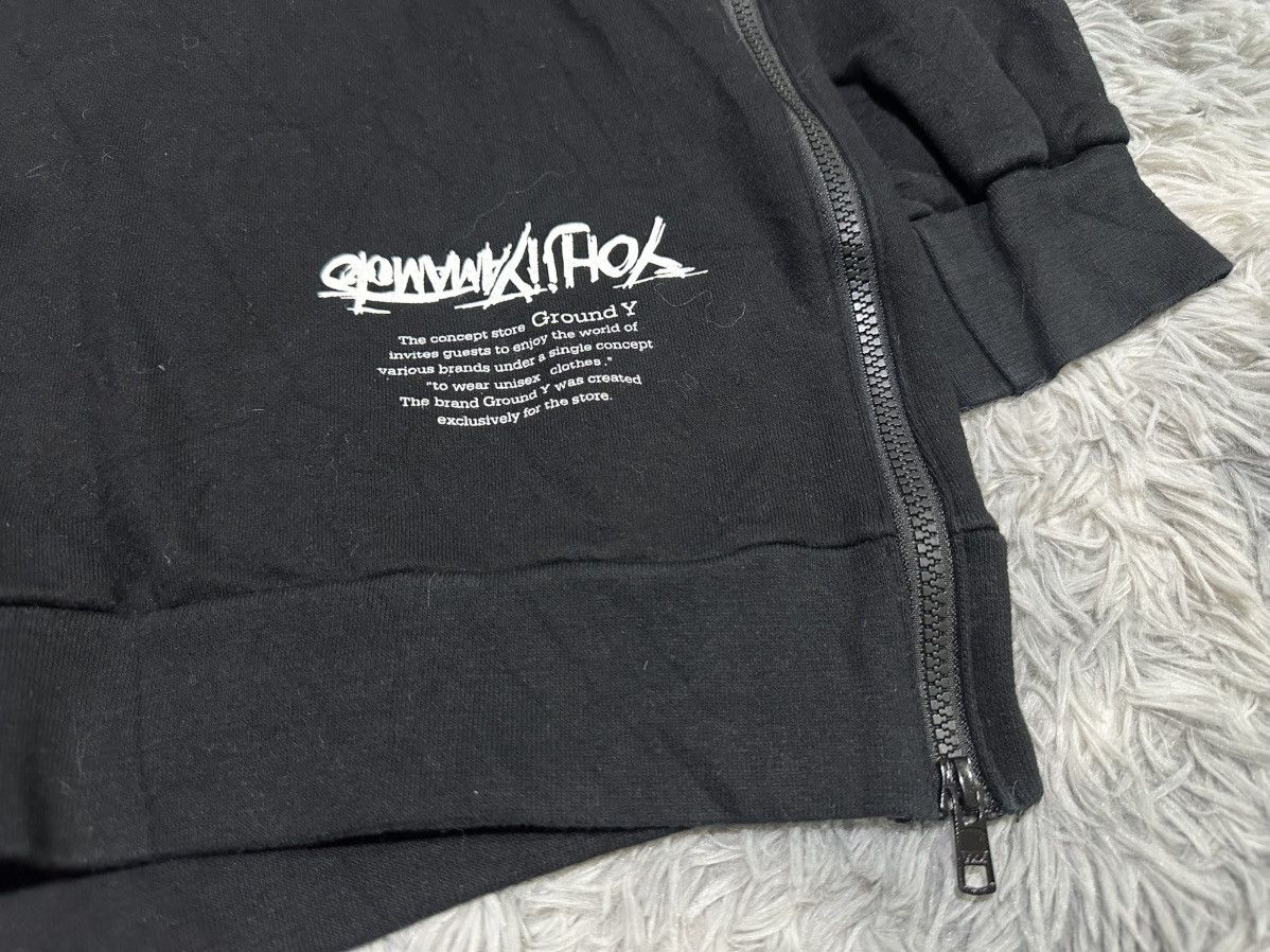 Ground Y 🔥Yohji Yamamoto Ground Y Side Zipper Hoodie Size US XL / EU 56 / 4 - 5 Thumbnail