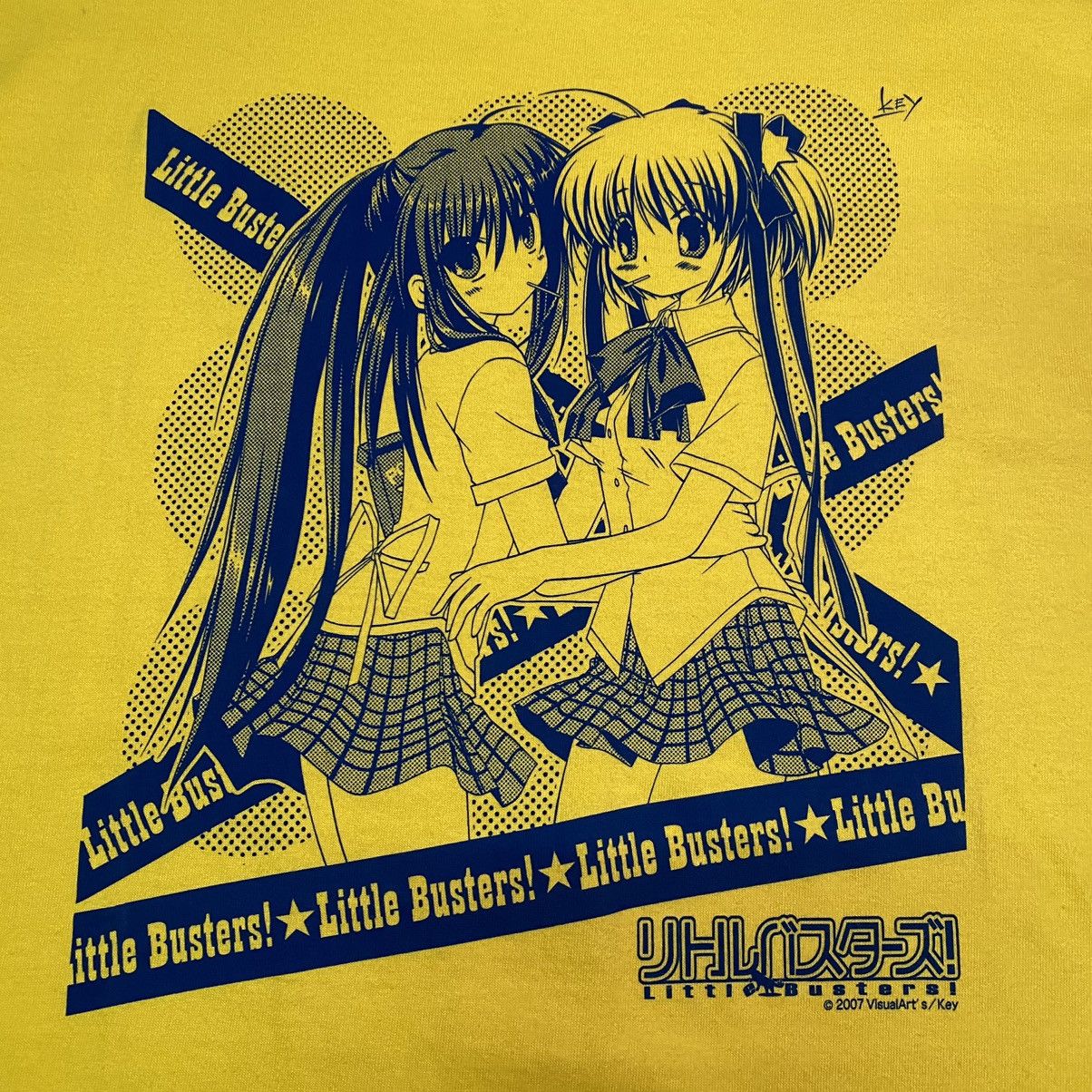Anime RARE💥 2007 Little Busters! Visual Art’s Anime T Shirt Size US L / EU 52-54 / 3 - 6 Thumbnail