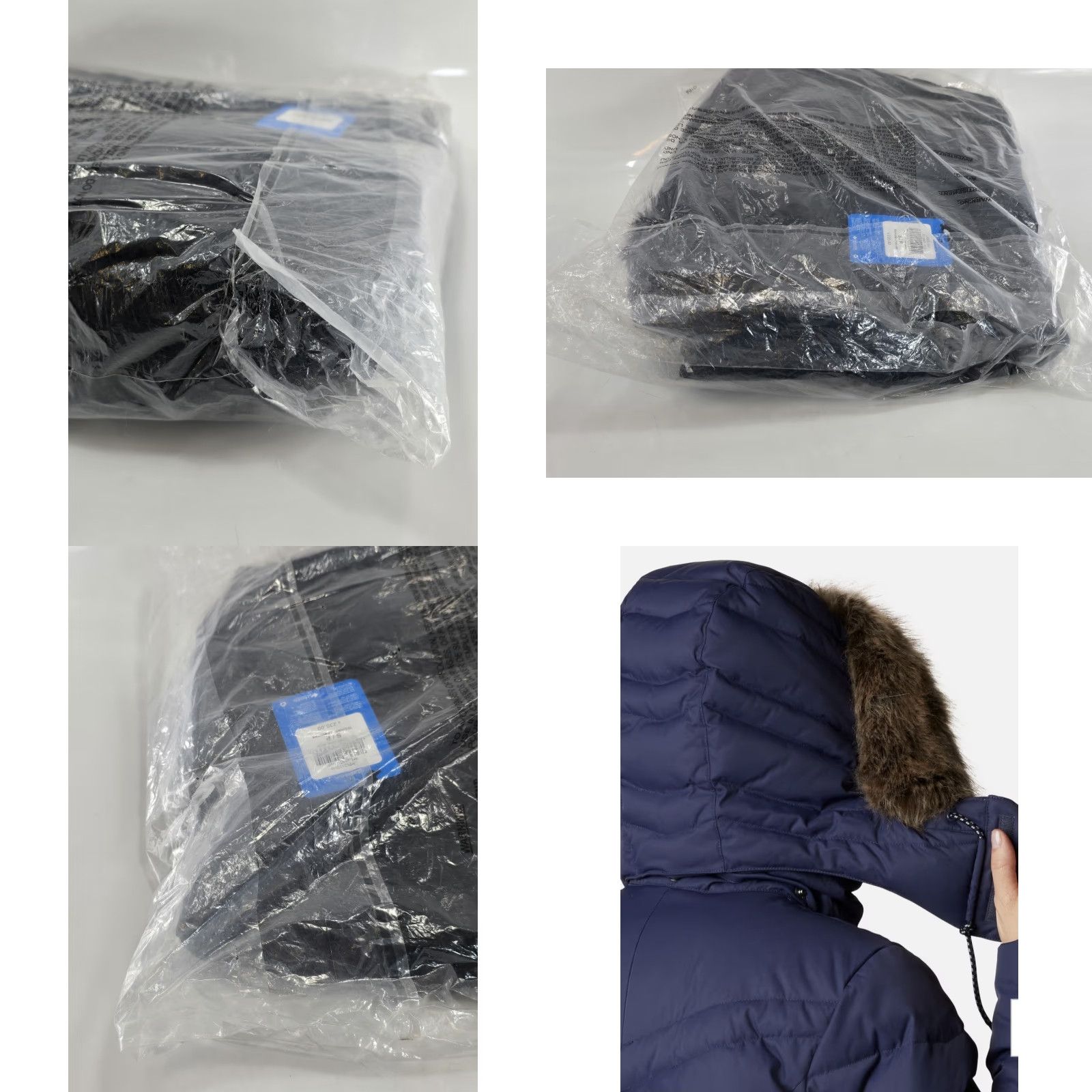 Vintage Columbia St. Cloud Hooded Mid Down Jacket, NWT Women's Small Black - MSRP 230 Size S / US 4 / IT 40 - 8 Thumbnail