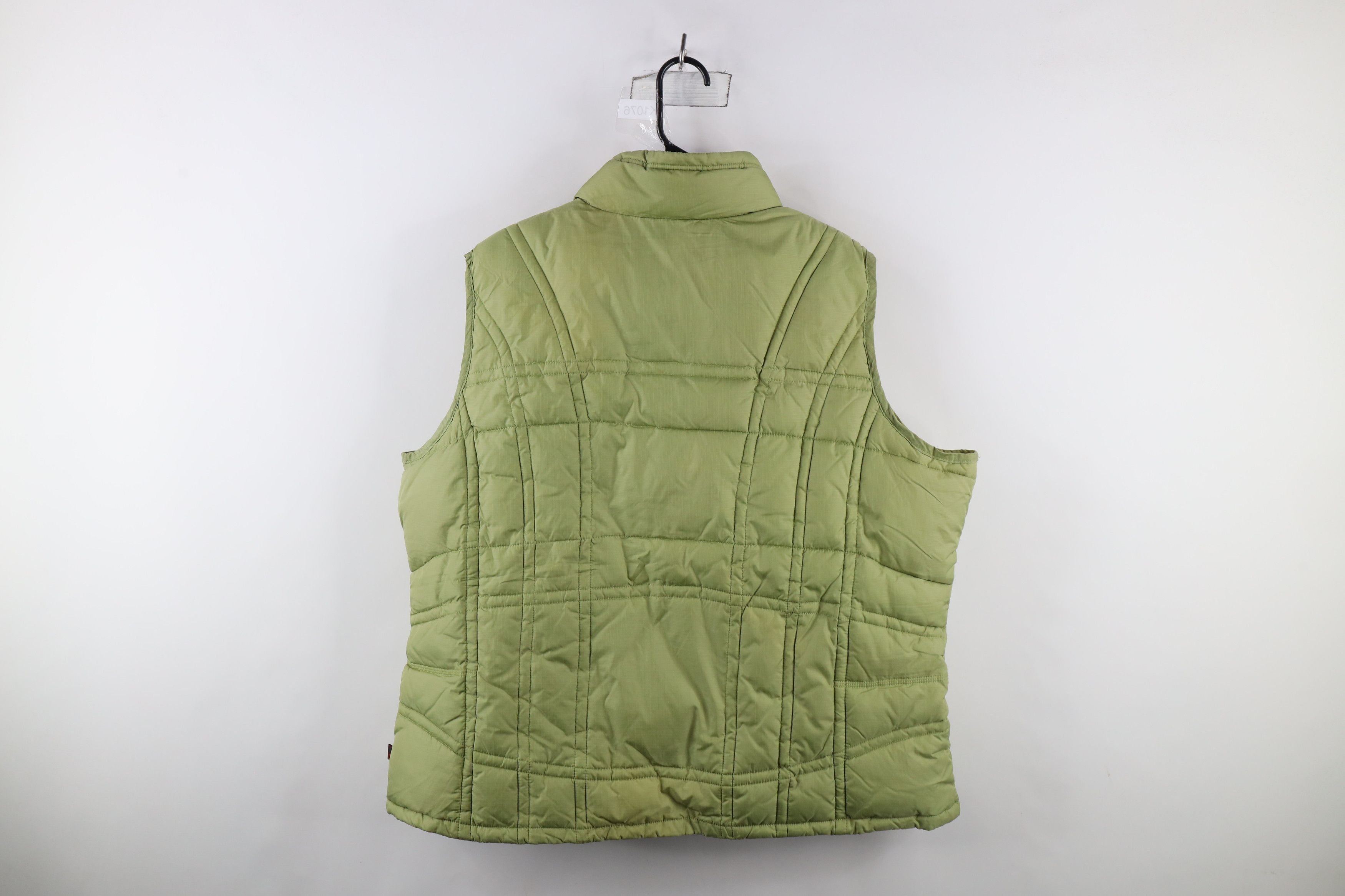 Vintage Vintage Woolrich Full Zip Insulated Puffer Vest Jacket Green Size XXL / US 16-18 / IT 52-54 - 13 Thumbnail