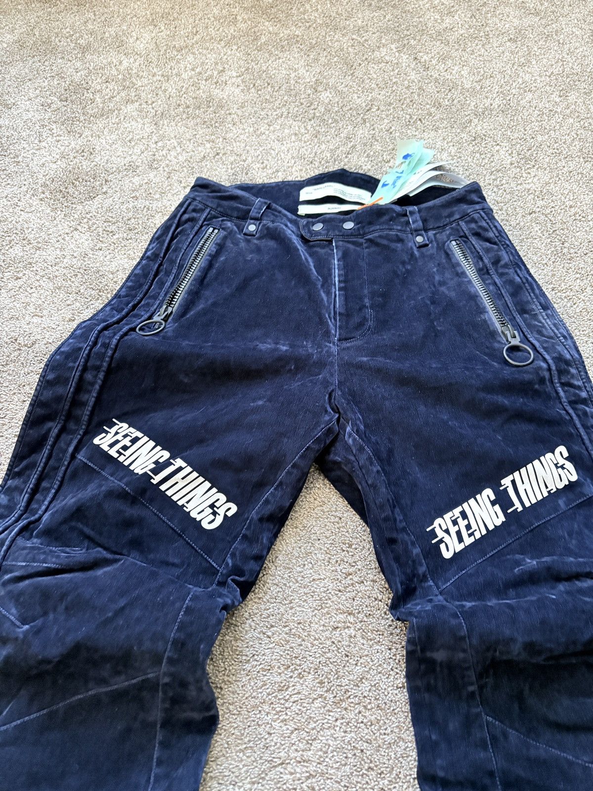 Off-White Off-White seeing things, molskin skii trousers runway pants Size US 33 - 6 Thumbnail
