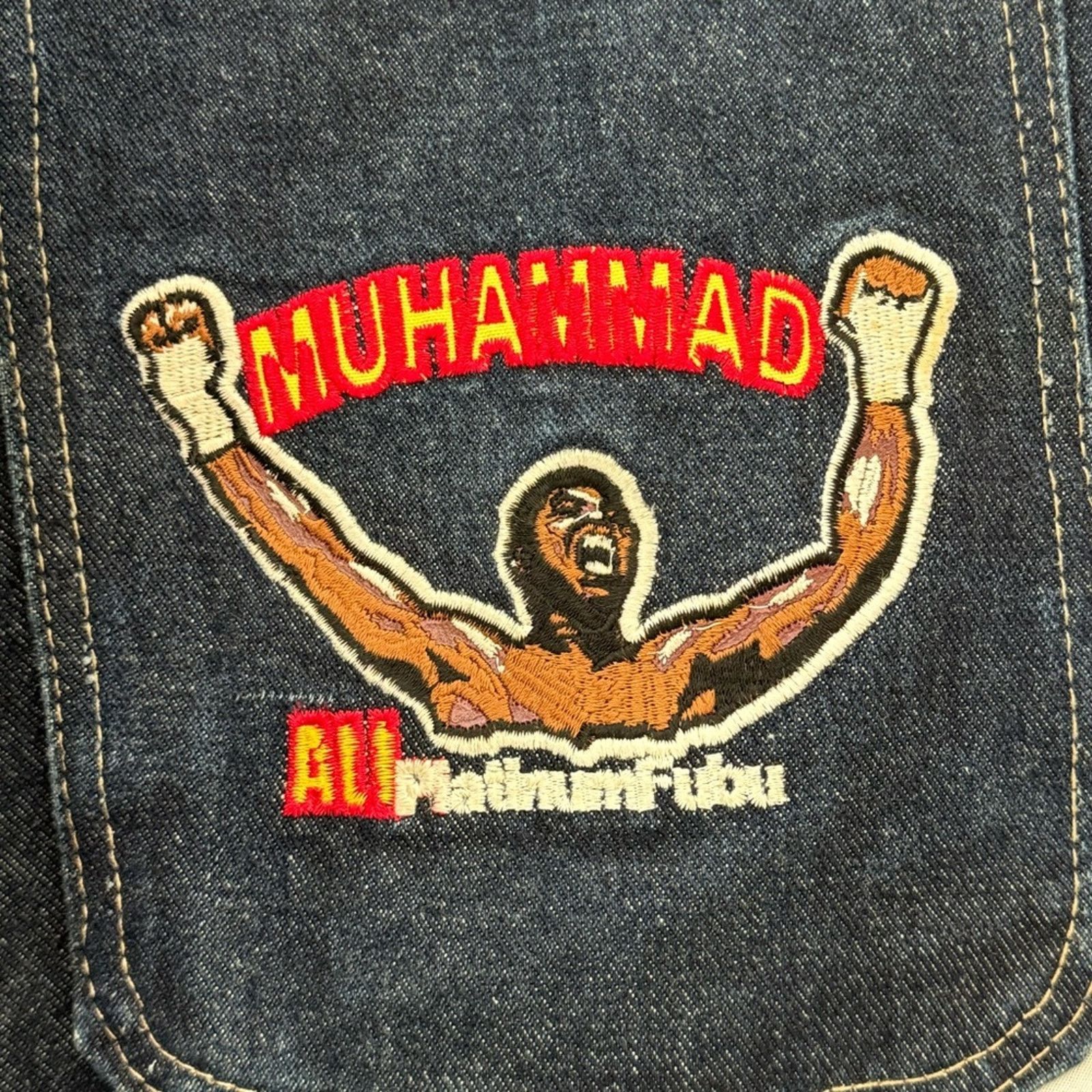 Fubu Vintage Platinum Fubu Muhammad Ali jorts Size US 34 / EU 50 - 6 Thumbnail