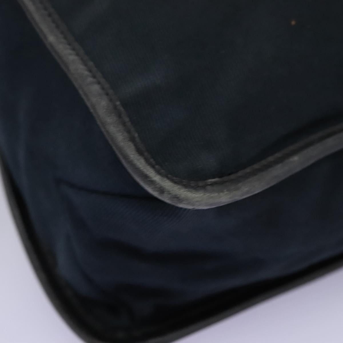 Gucci GUCCI Sherry Line Shoulder Bag Canvas Black Brown Size ONE SIZE - 10 Thumbnail