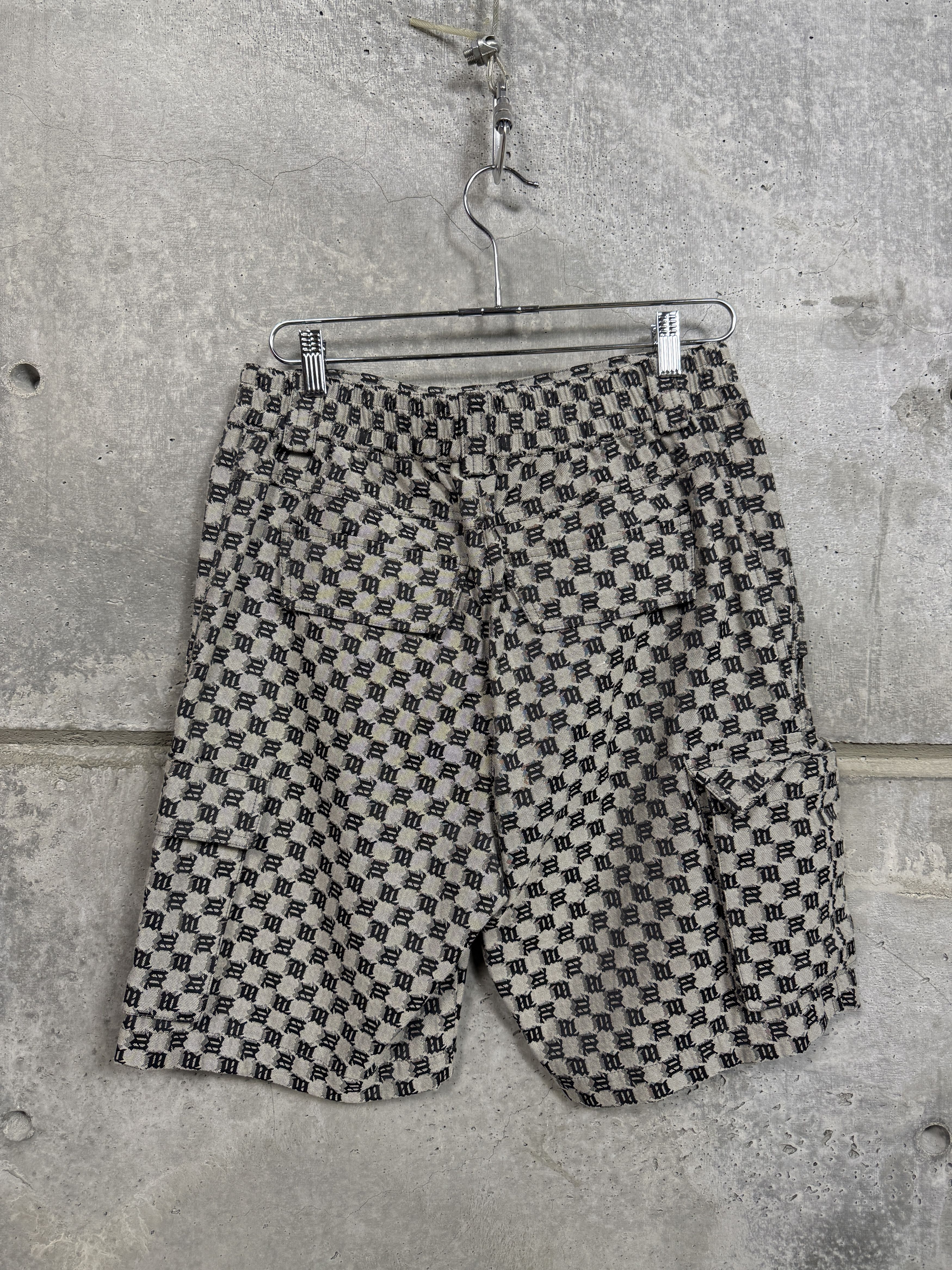 Misbhv $540 MISBHV Monogram Cargo Shorts Size US 32 / EU 48 - 3 Thumbnail