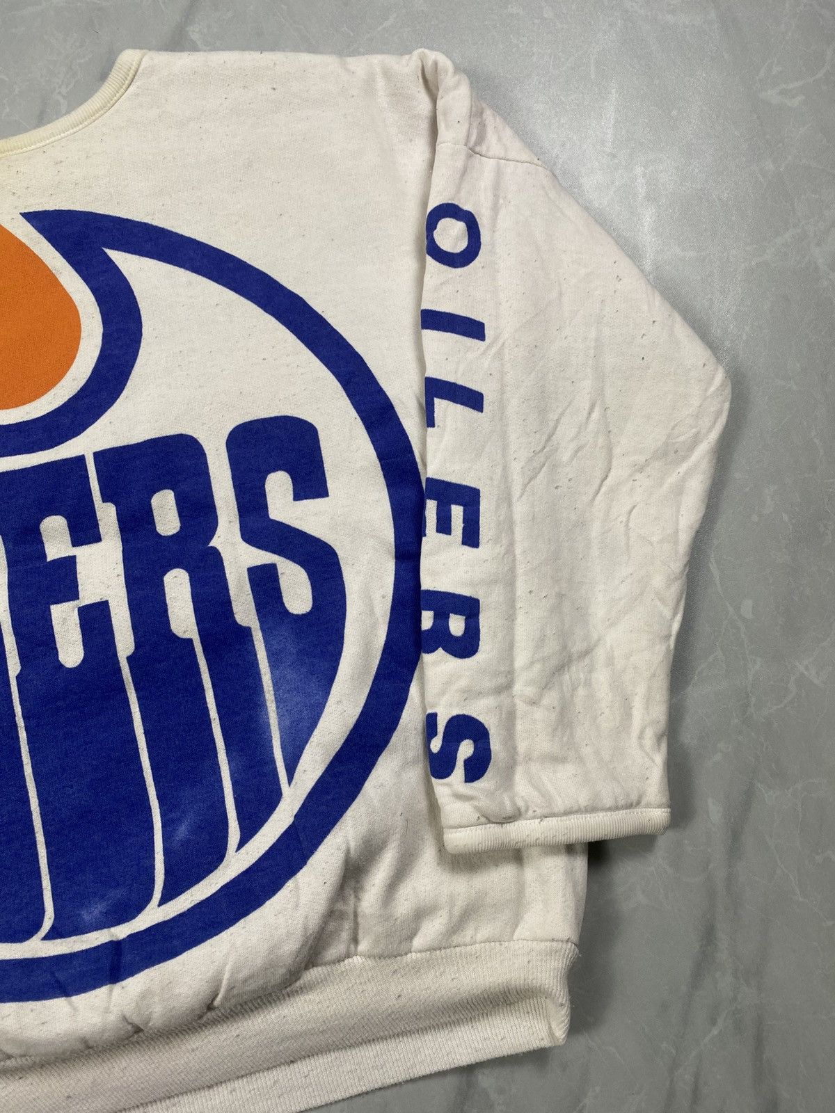 NHL Vintage 1986 Better Tshirts NHL Oilers Multi Logo Reversible Size S / US 4 / IT 40 - 6 Thumbnail
