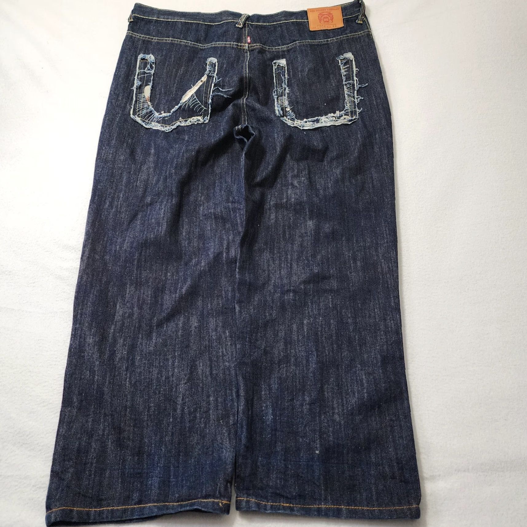 Vintage VINTAGE Red Monkey Jeans Wide-Leg Baggy 42x31 Mens Size US 42 / EU 58 - 2 Thumbnail