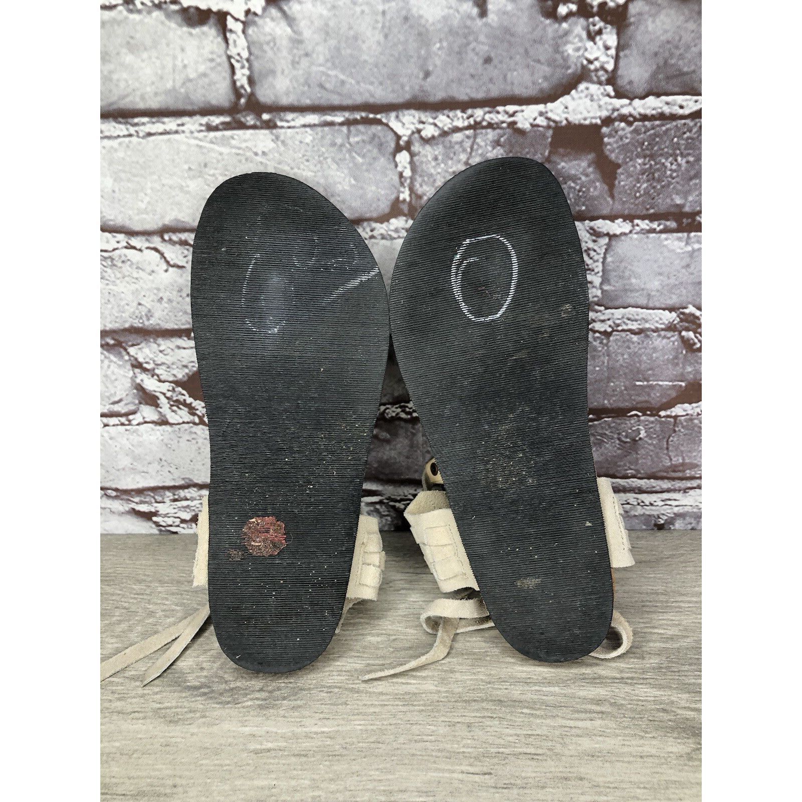 Free People Free People Grey Suede Leather Collins Thong Chain Strappy S Size US 6 / IT 36 - 14 Thumbnail