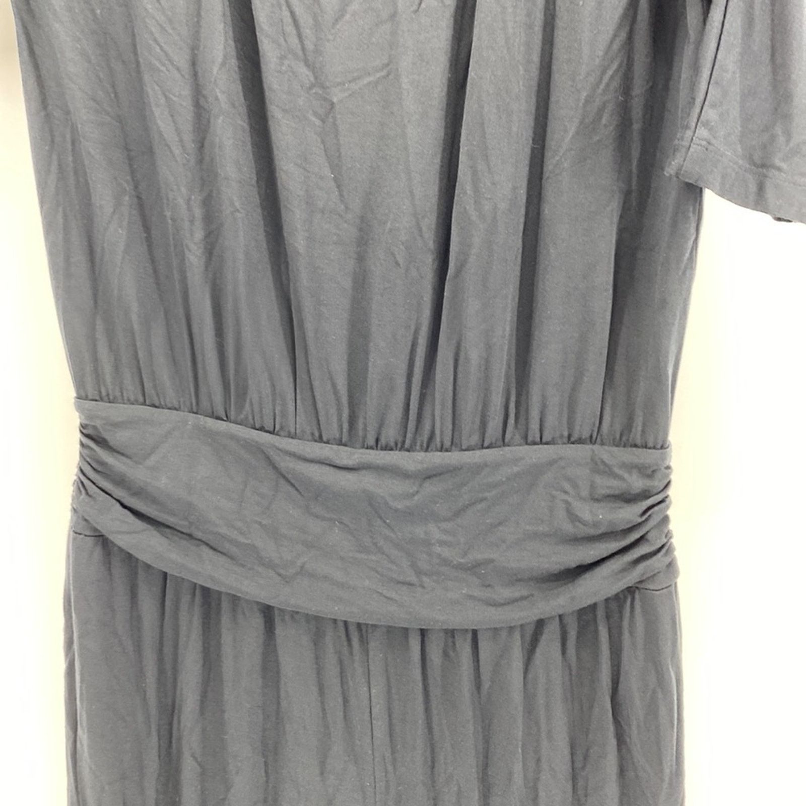 Soft Surroundings Soft Surroundings Charcoal black Jersey Knit Jumpsuit size s Size 27" / US 4 / IT 40 - 4 Thumbnail