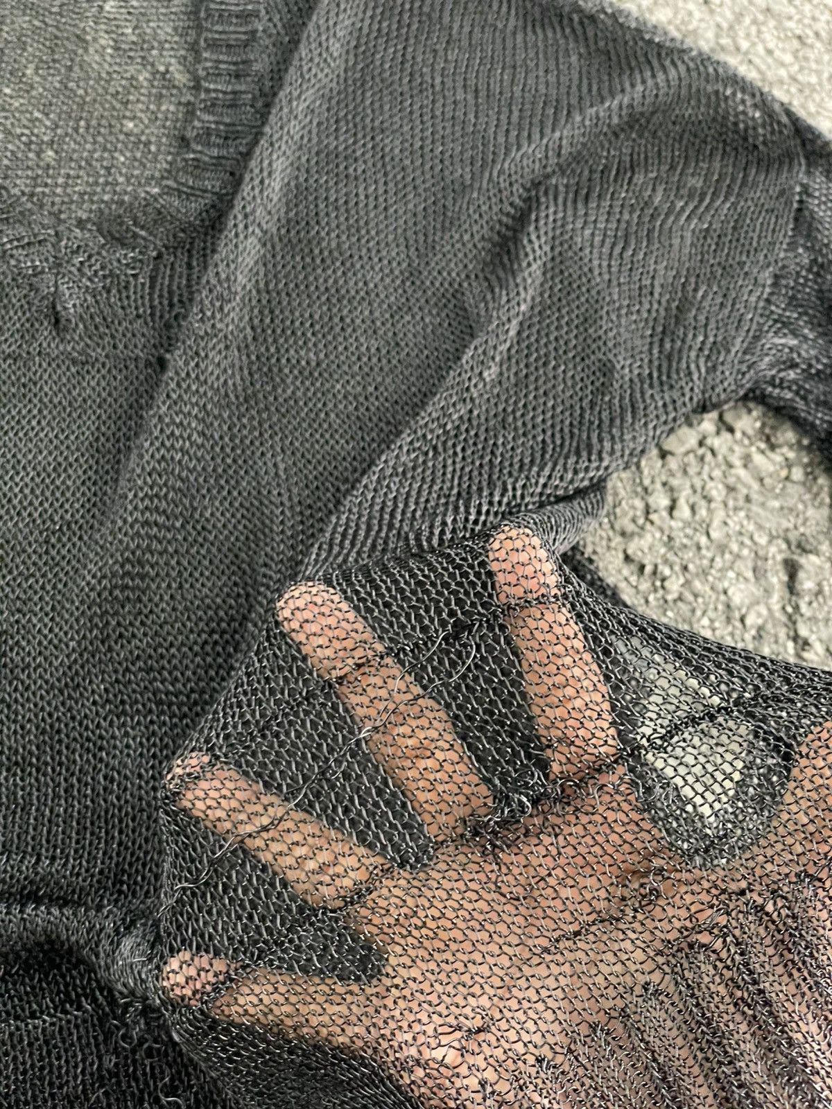 If Six Was Nine Fishnet Knitwear Style Size US S / EU 44-46 / 1 - 11 Thumbnail
