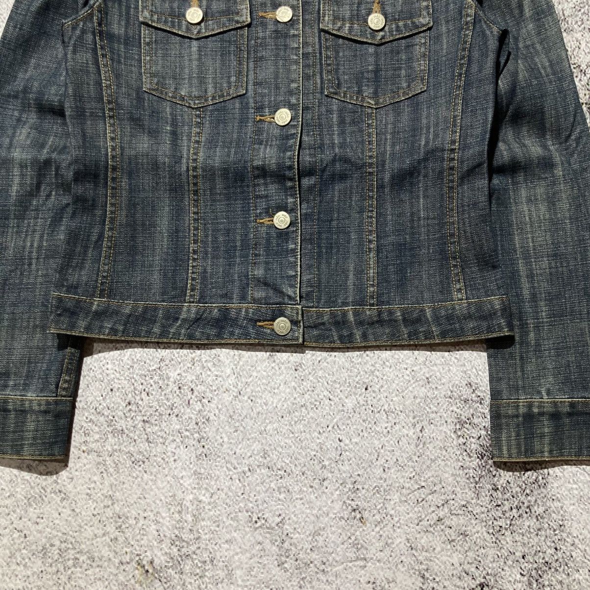 Yohji Yamamoto 🇯🇵 Vintage Ined Japan by Yohji Yamamoto Cropped Denim Jacket Size US XS / EU 42 / 0 - 5 Thumbnail