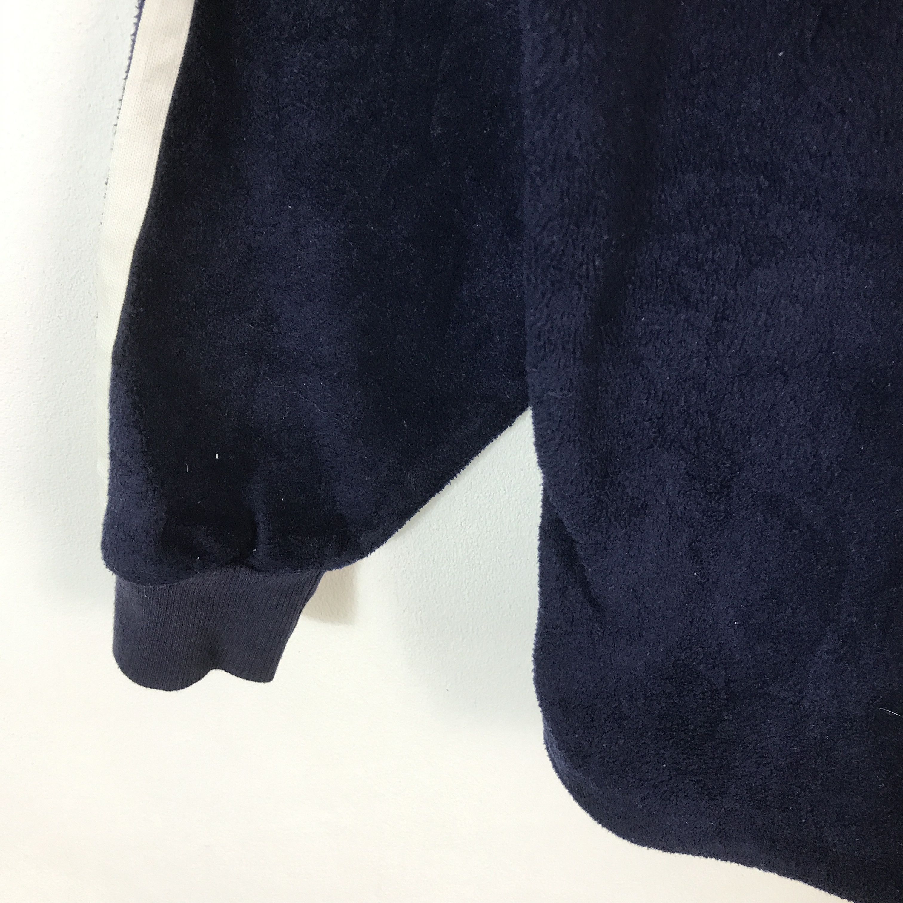 Adidas adidas fleece V-Neck Yohji yamamoto custom art sweatshirt Size US M / EU 48-50 / 2 - 7 Thumbnail