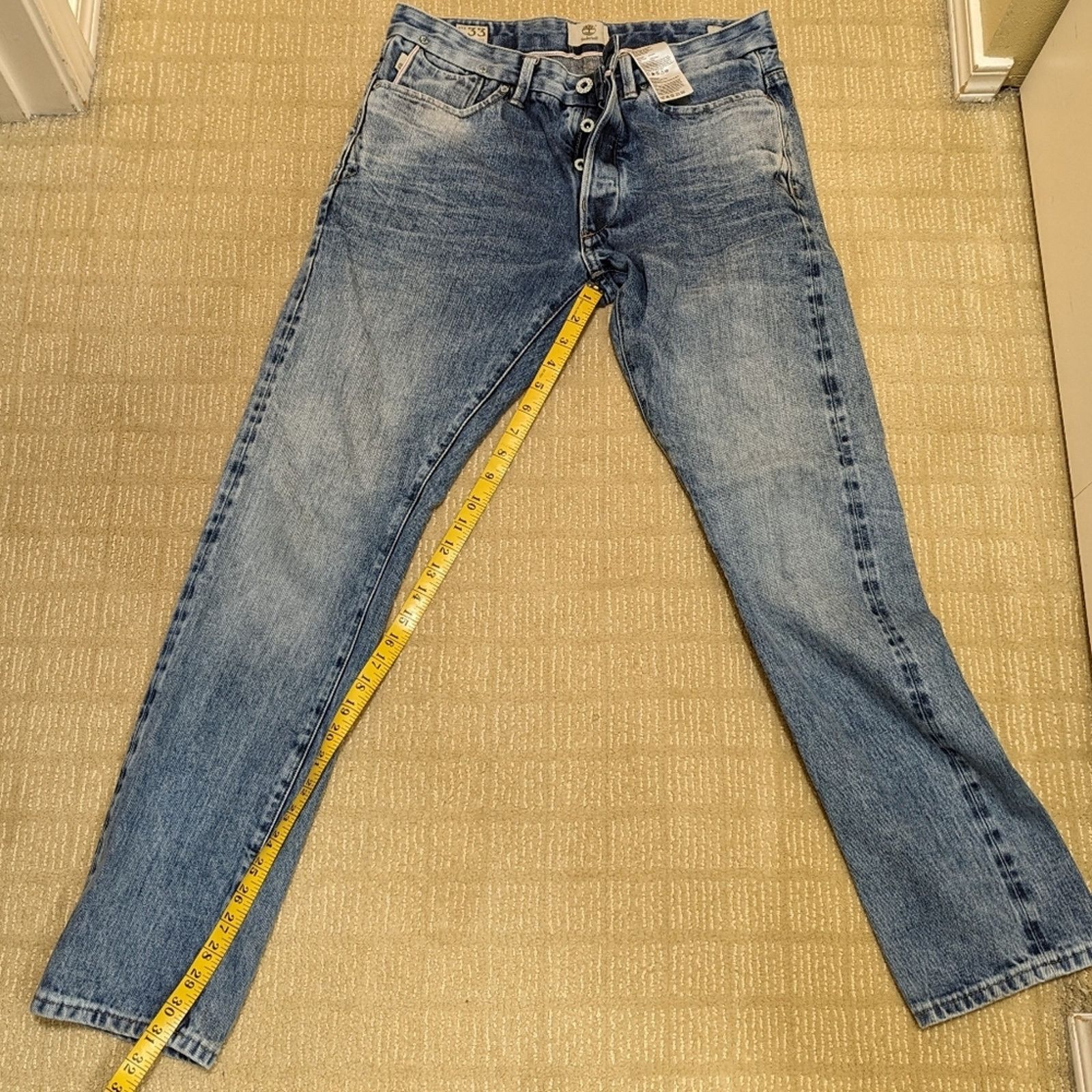 Timberland timberland men's jeans slim waist 33, inseam 31 Size US 33 - 1 Thumbnail