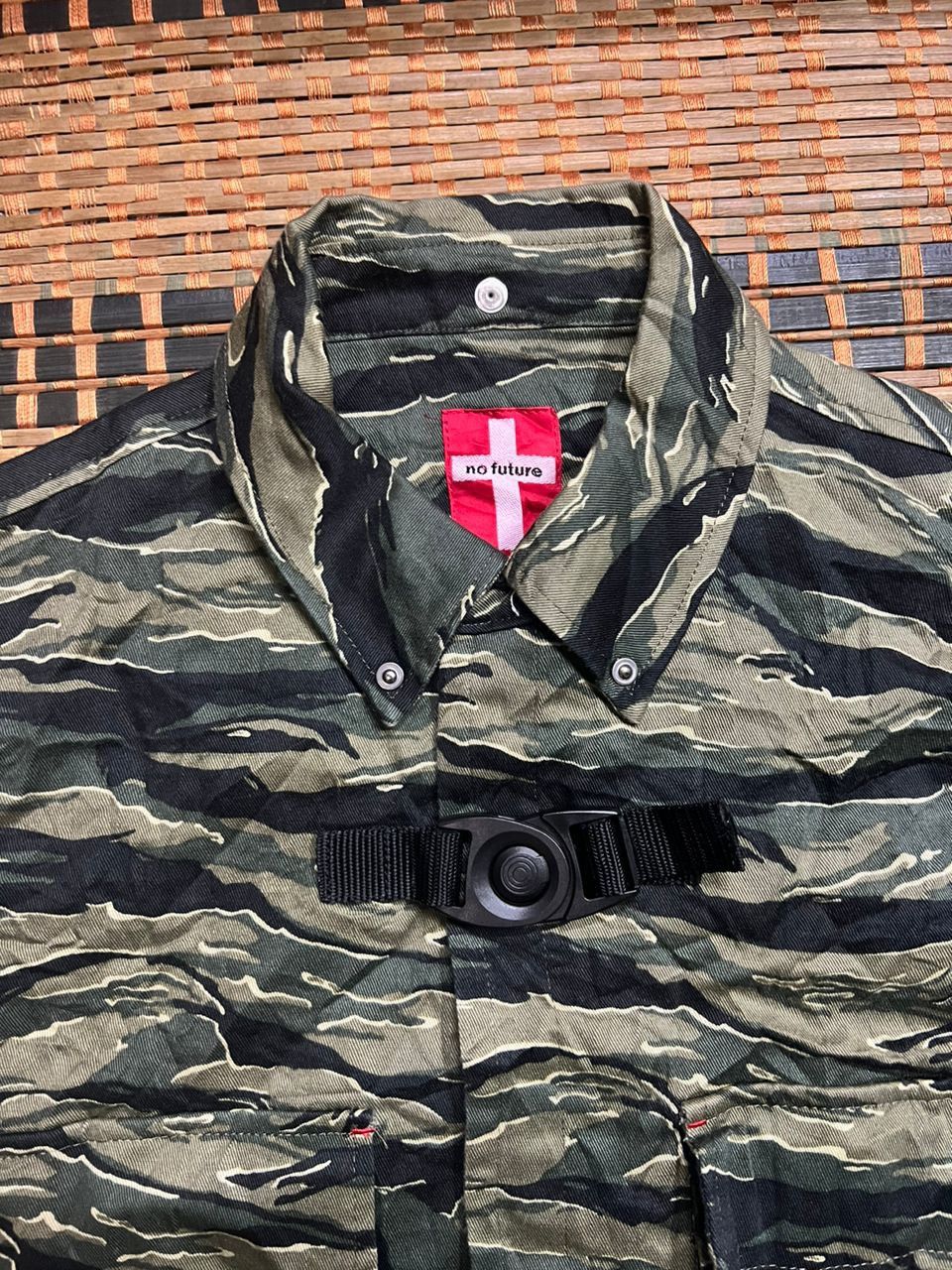 No Future No Future Camo Punk Zipper Tactical Jacket Size US XS / EU 42 / 0 - 3 Thumbnail