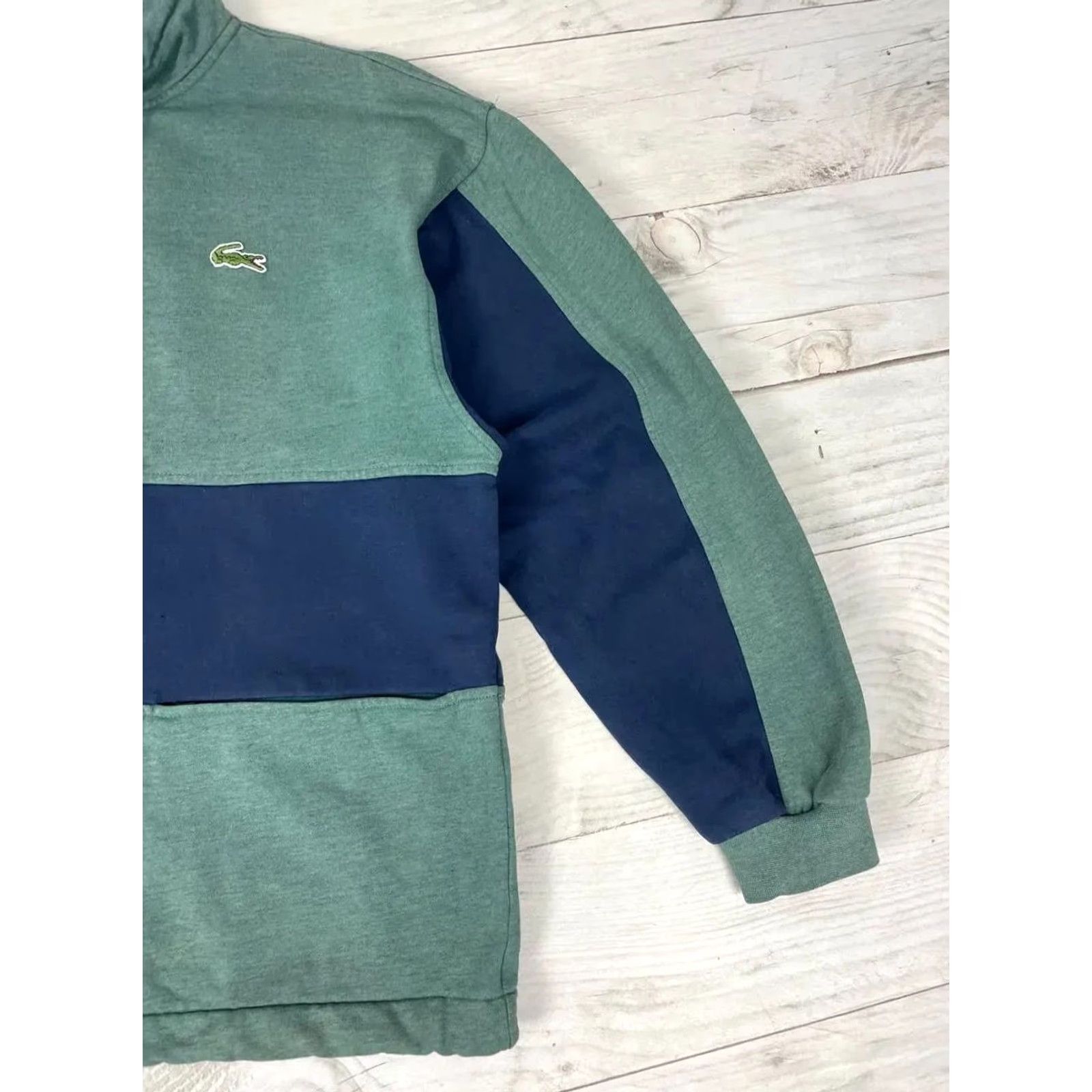 Lacoste Lacoste Tracksuit Jacket And Sweatpants 90s Men Size L green - Jacket - 2 Piece - Regular - Logo - Activewear - Tennis - Vintage: No - 90s Theme - Men Size 42R - 6 Thumbnail